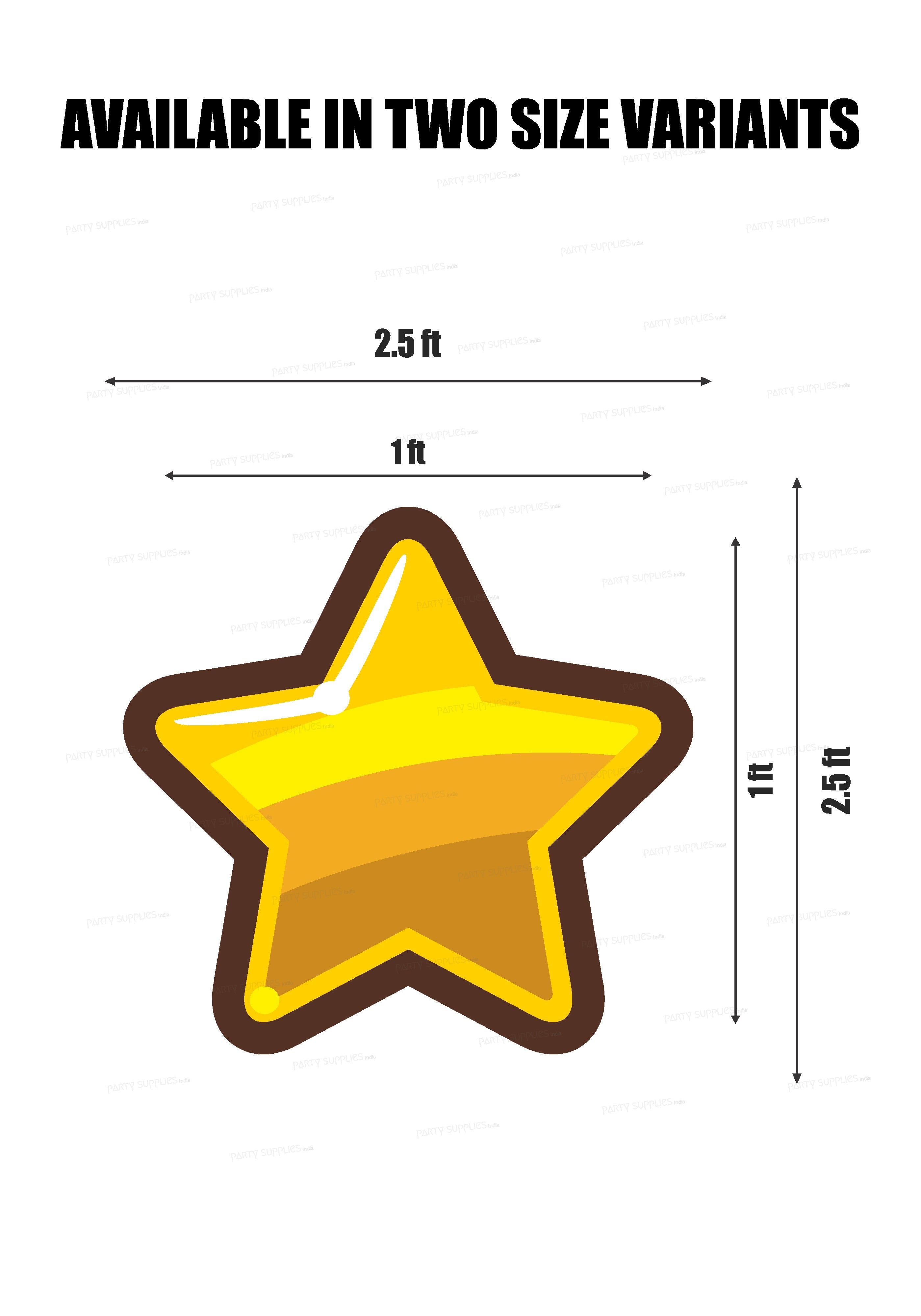 Twinkle Twinkle Little Star Boy Theme Cutout TWB-03