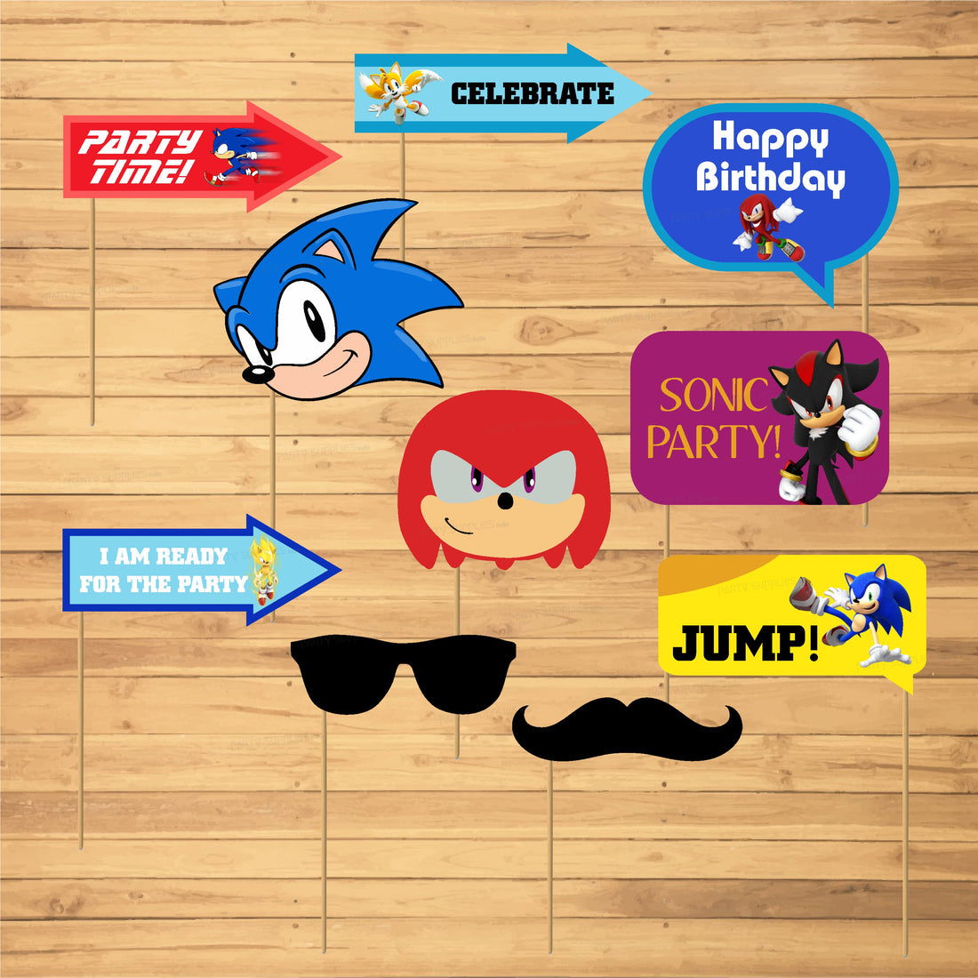 Sonic the Hedgehog Theme Props
