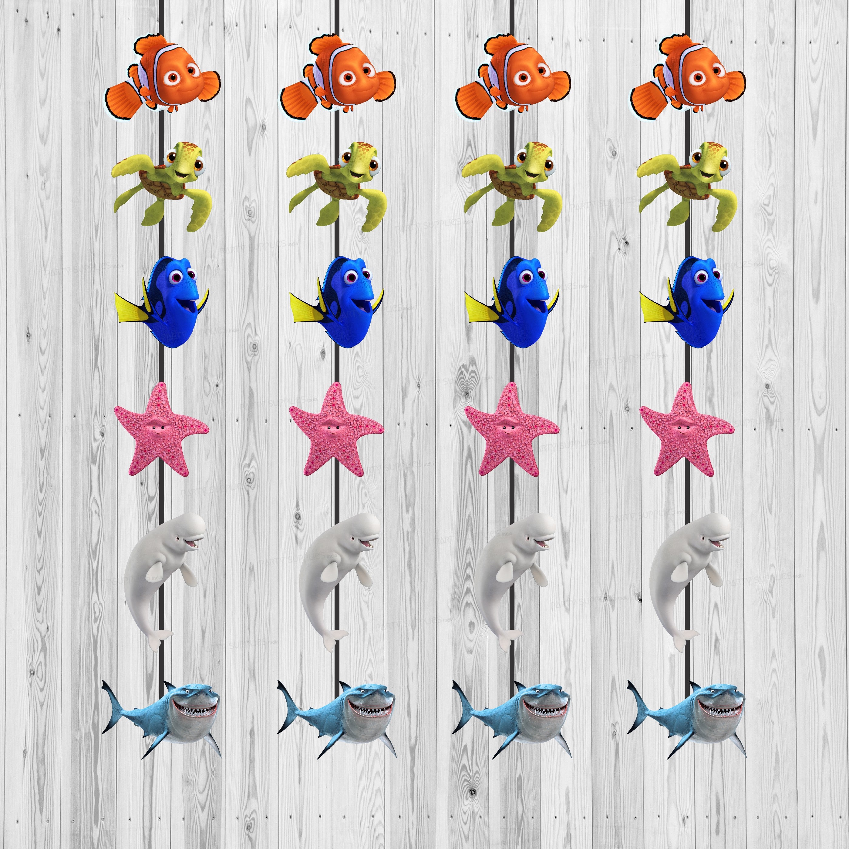 Nemo and Dory Theme Dangler