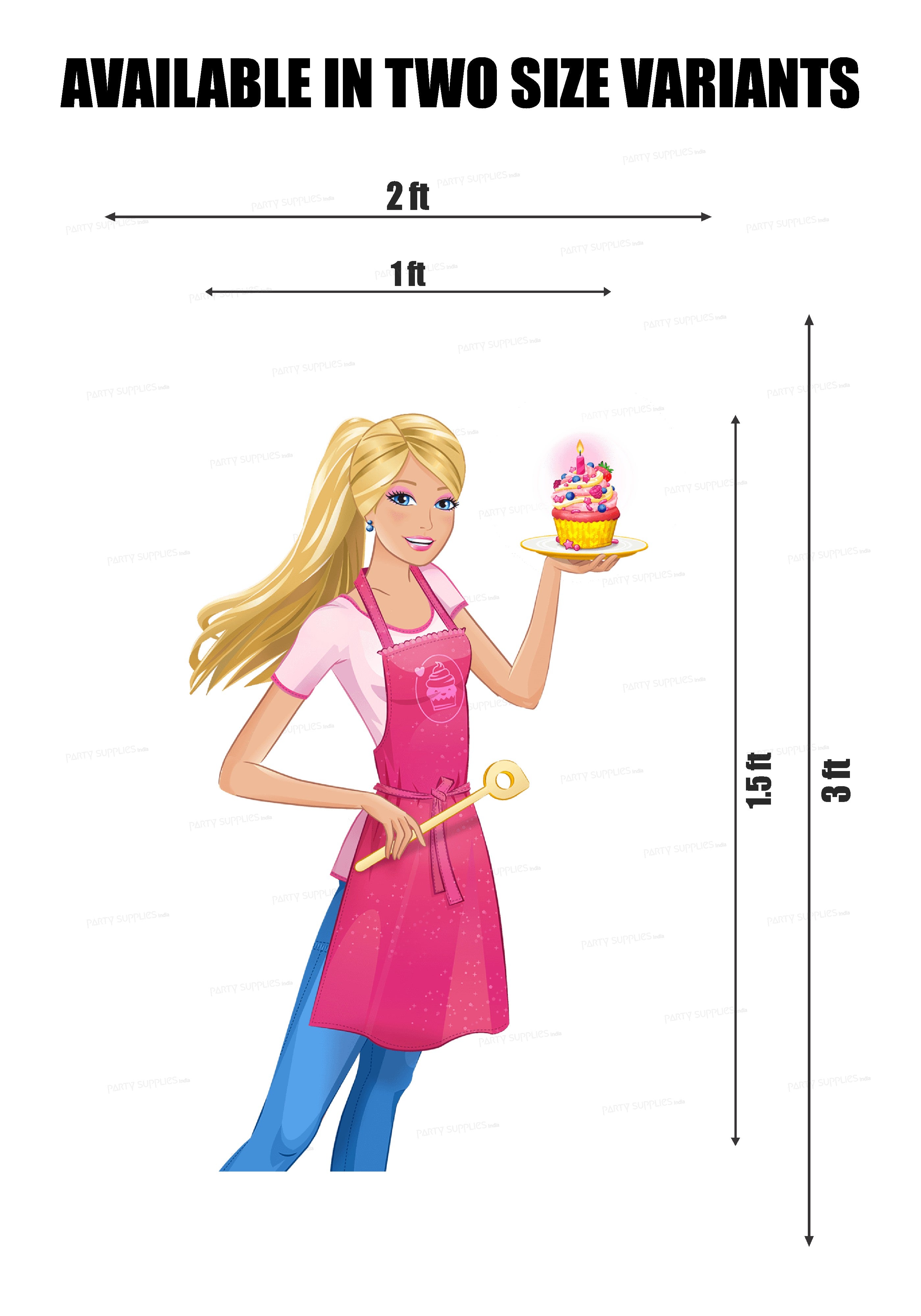 Barbie Theme Cutout BRB-05
