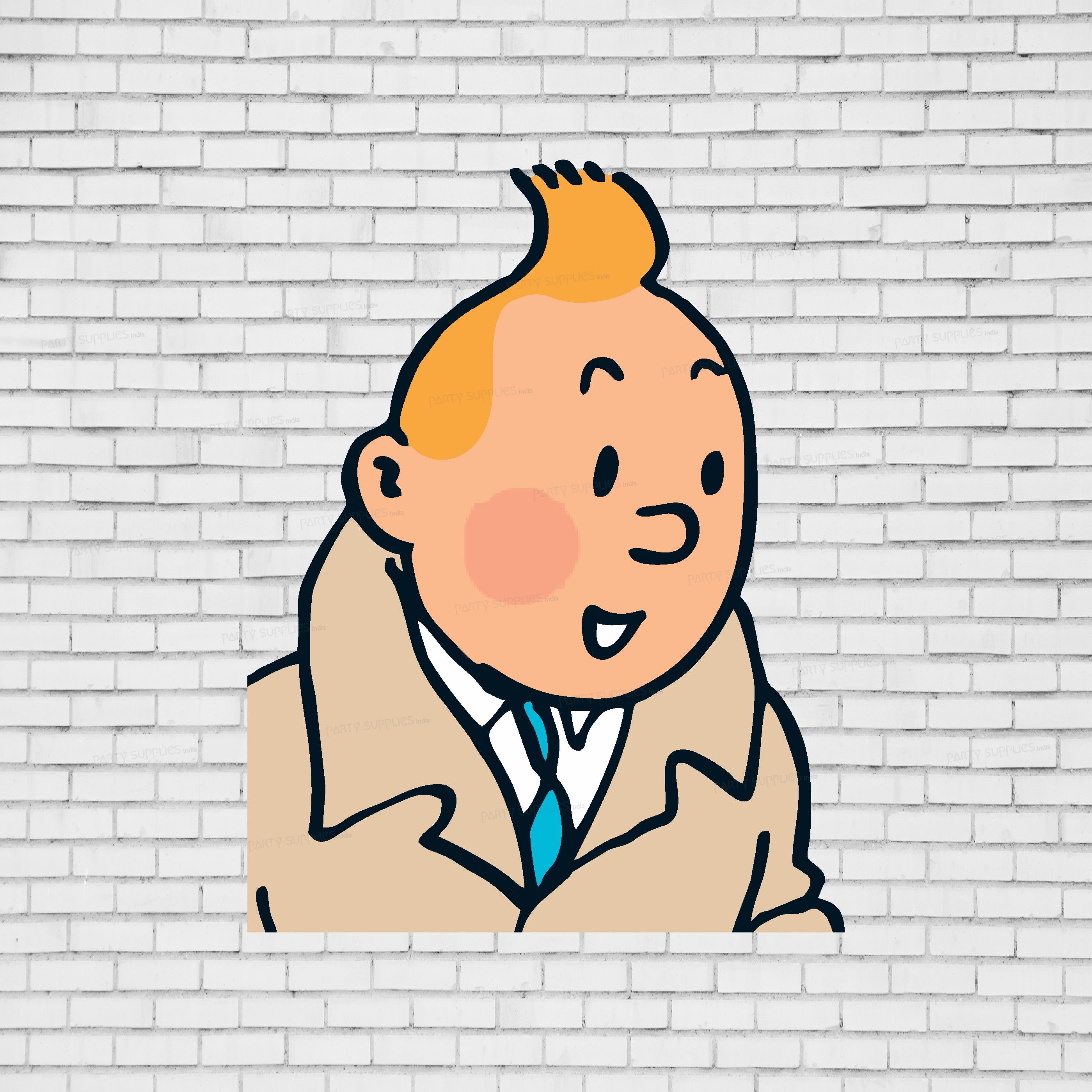 Tintin Theme Cutout TIN-05