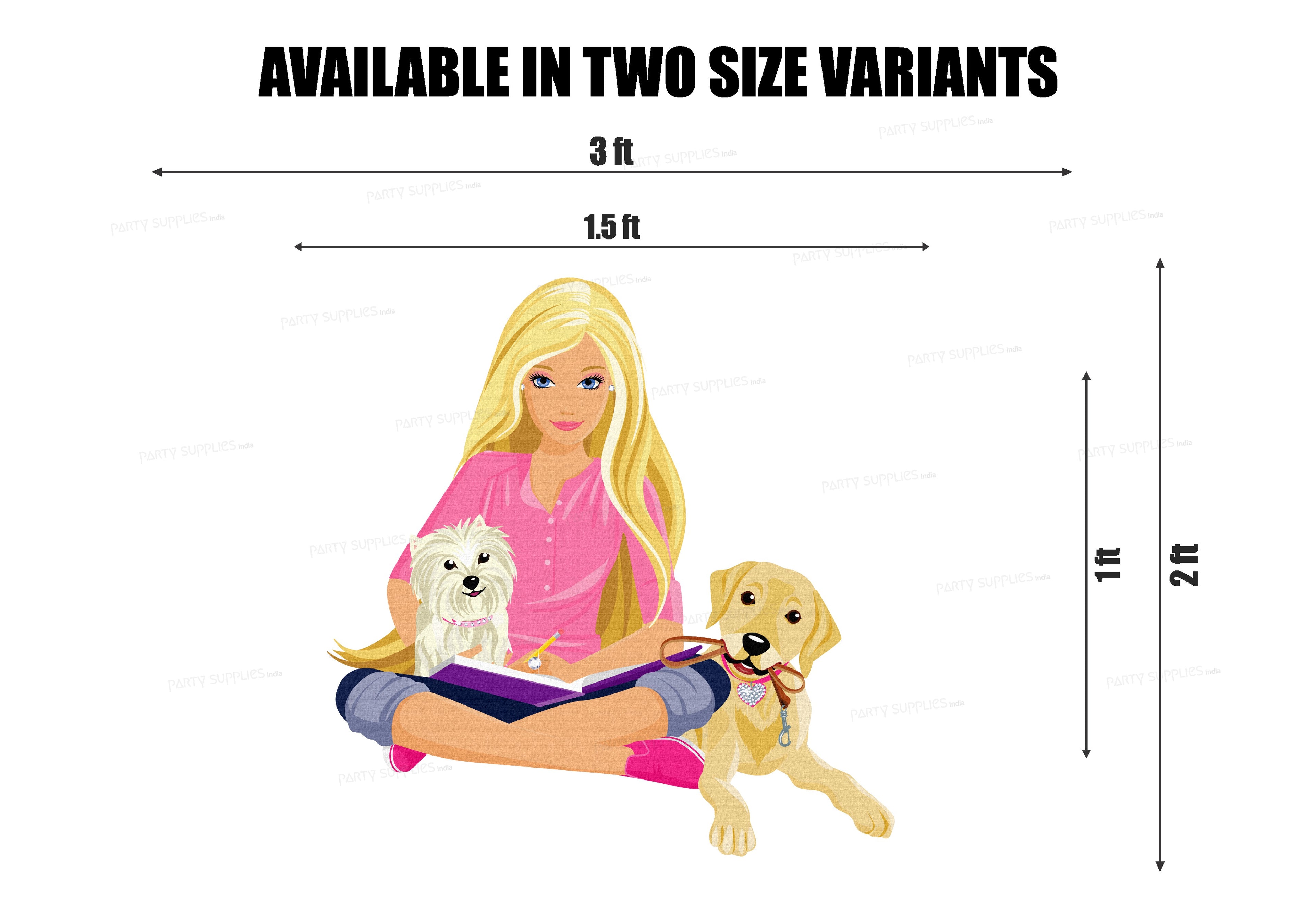 Barbie Theme Cutout BRB-06