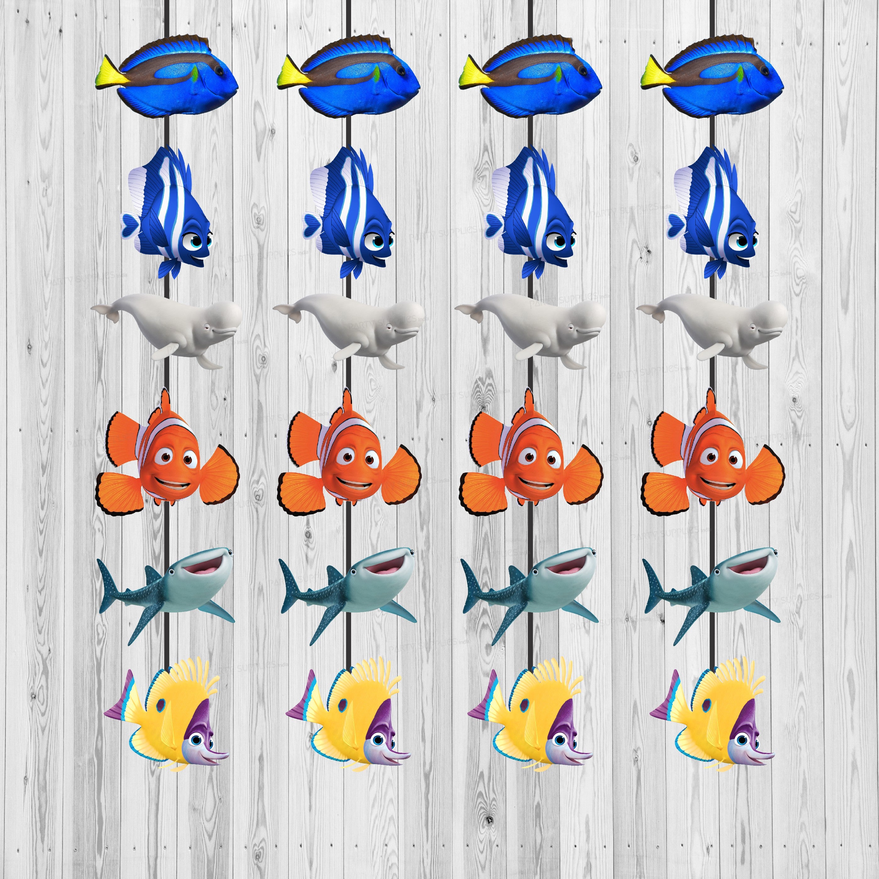 Nemo and Dory Theme Classic Dangler