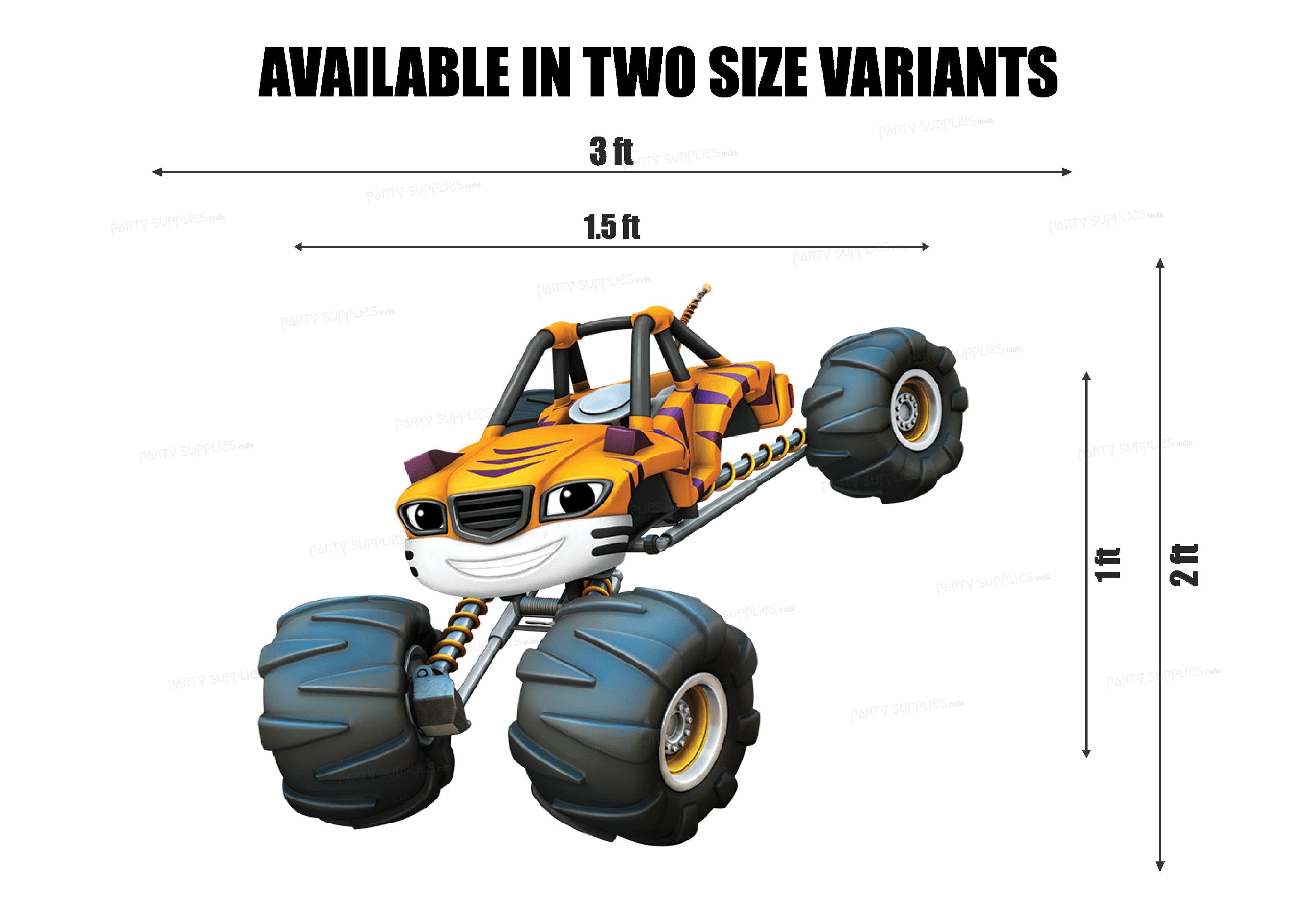 Blaze and the Monster Machines Theme Cutout BLZ-08