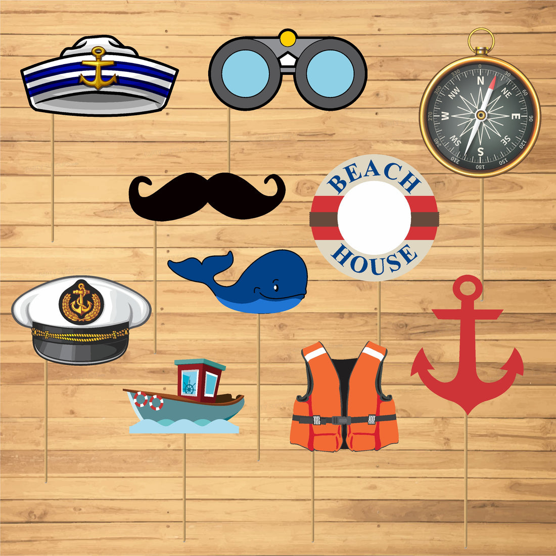Sailor Theme Props