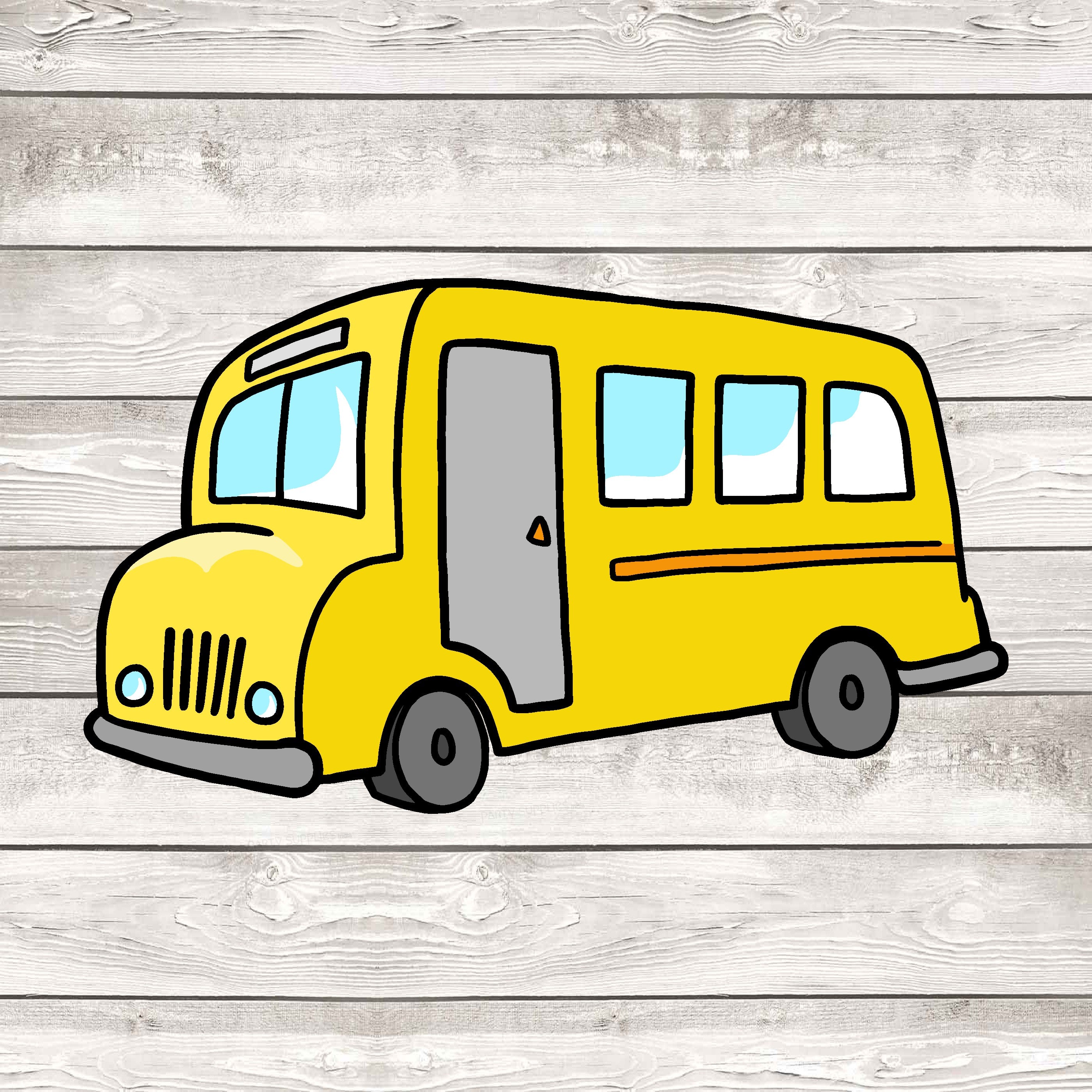 Baby Bus Theme Cutout BYS-05