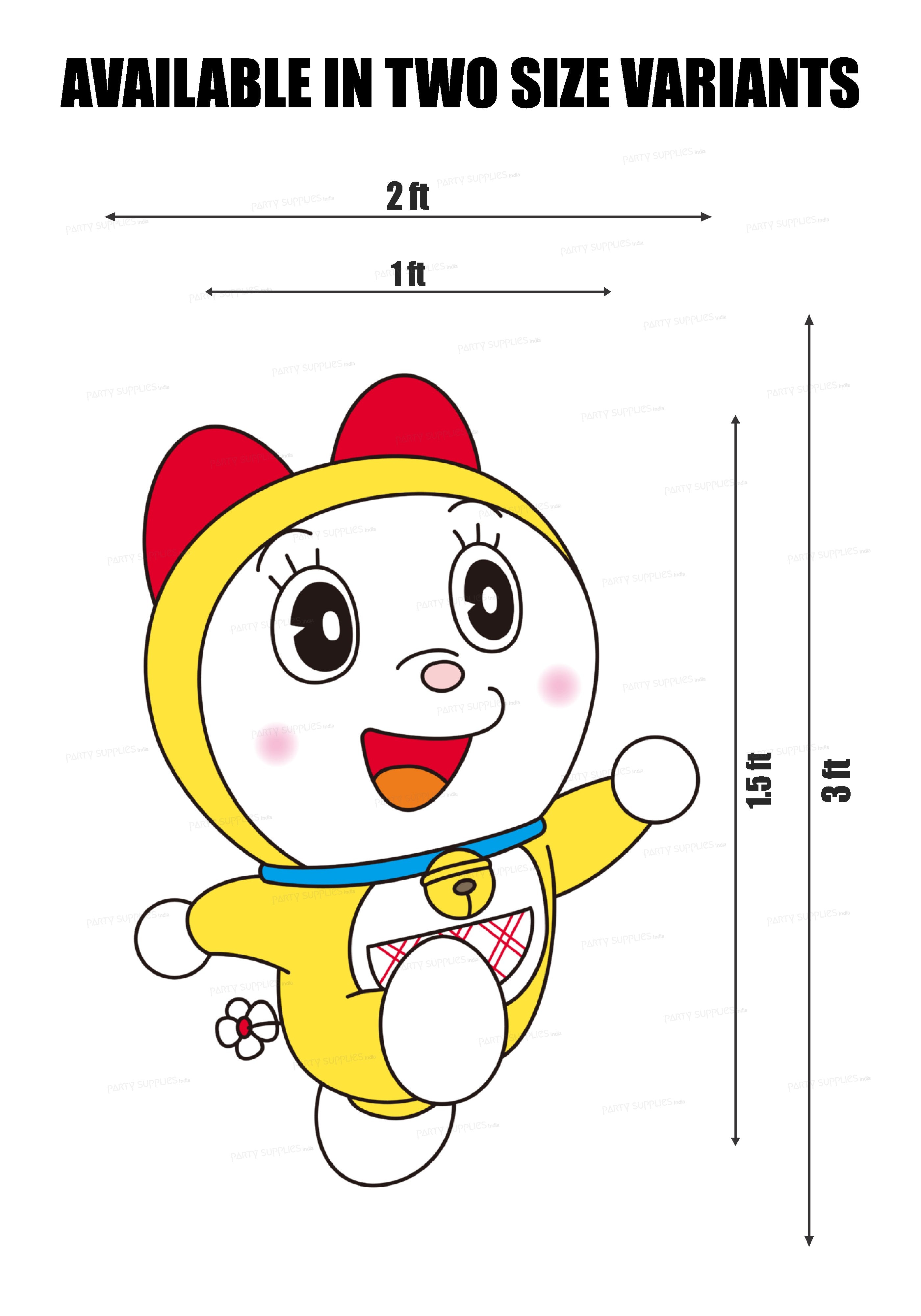 Doraemon Theme Cutout DRM-09