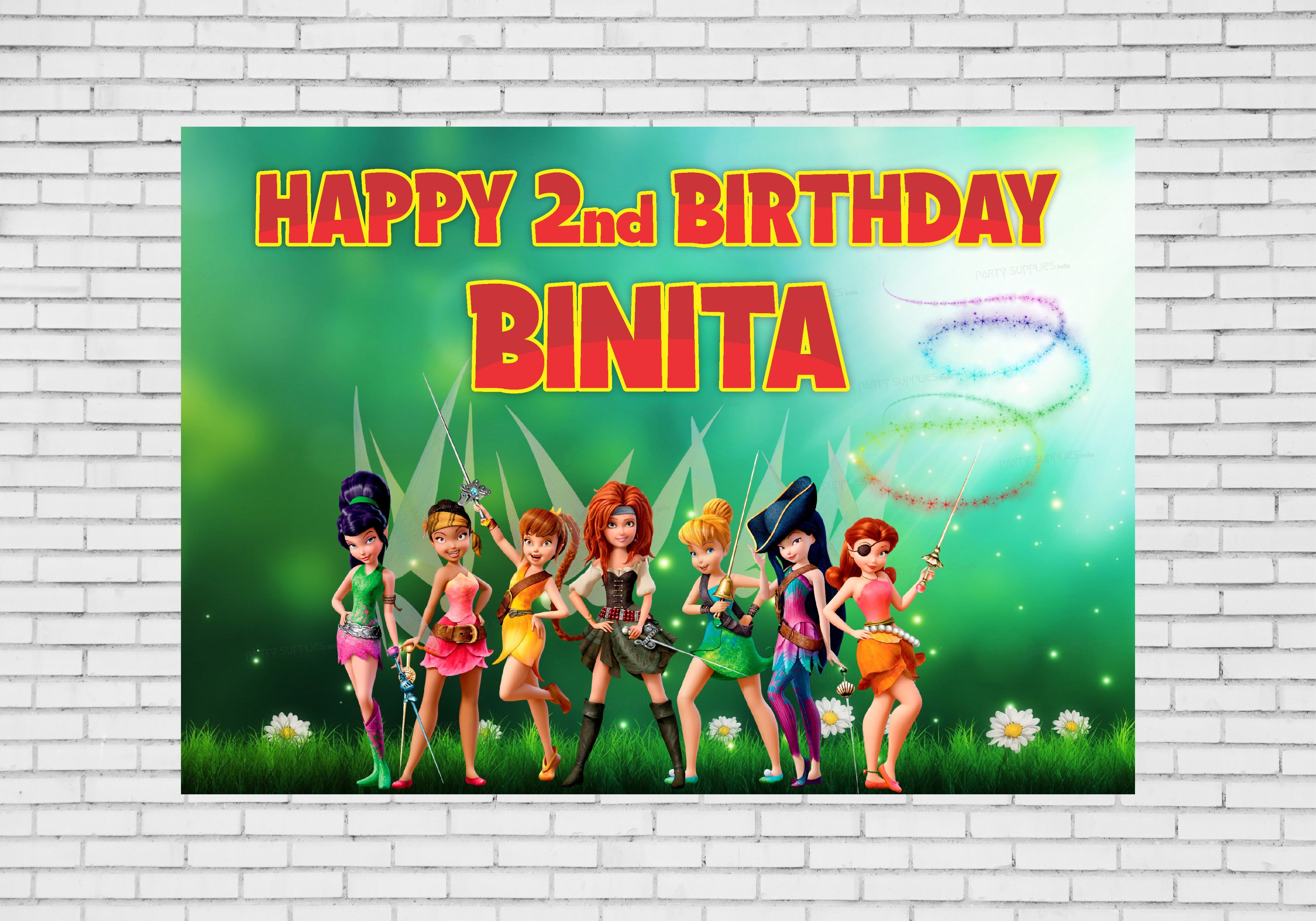 Tinker Bell Theme Premium Backdrop