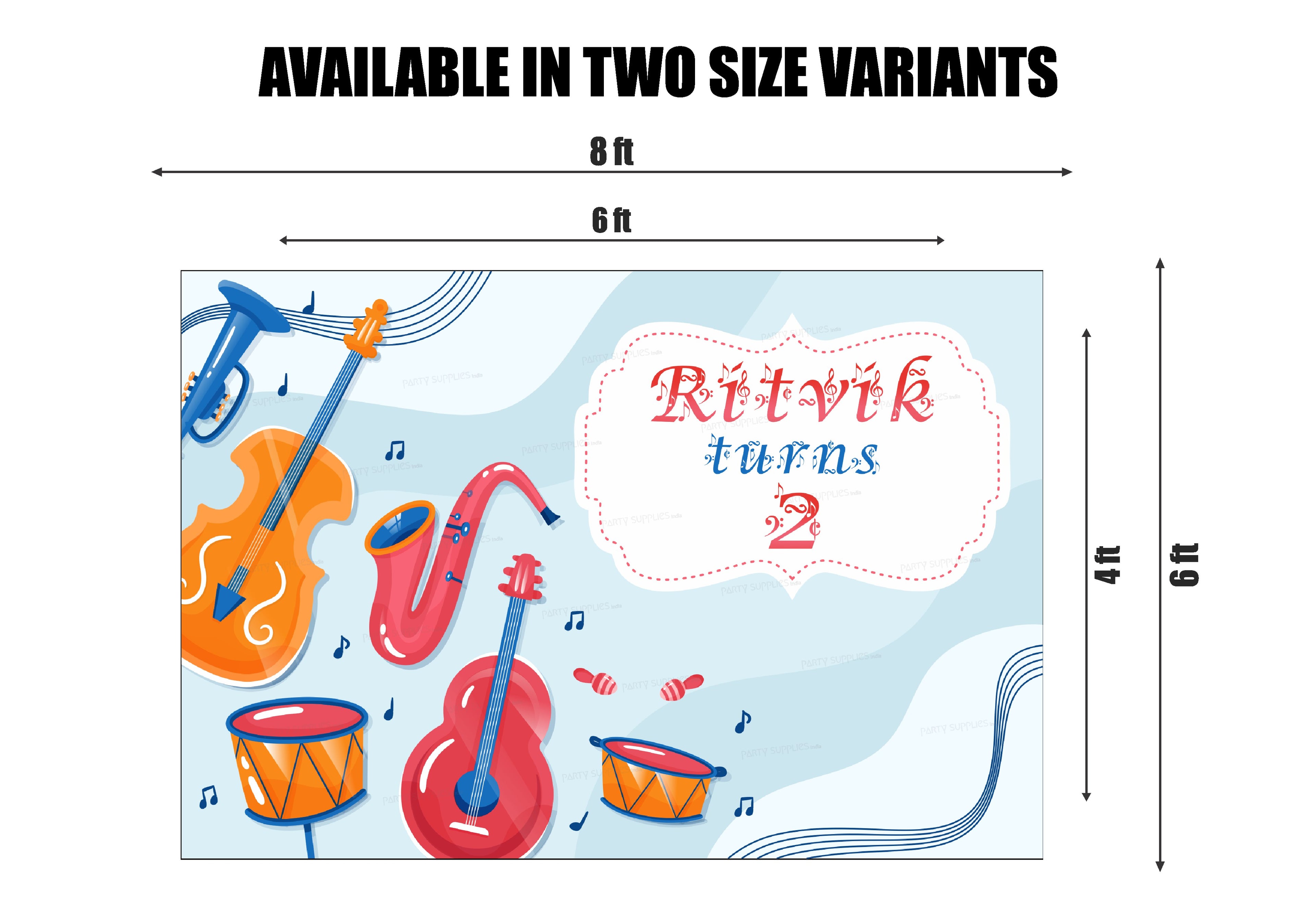 Music Theme Backdrop