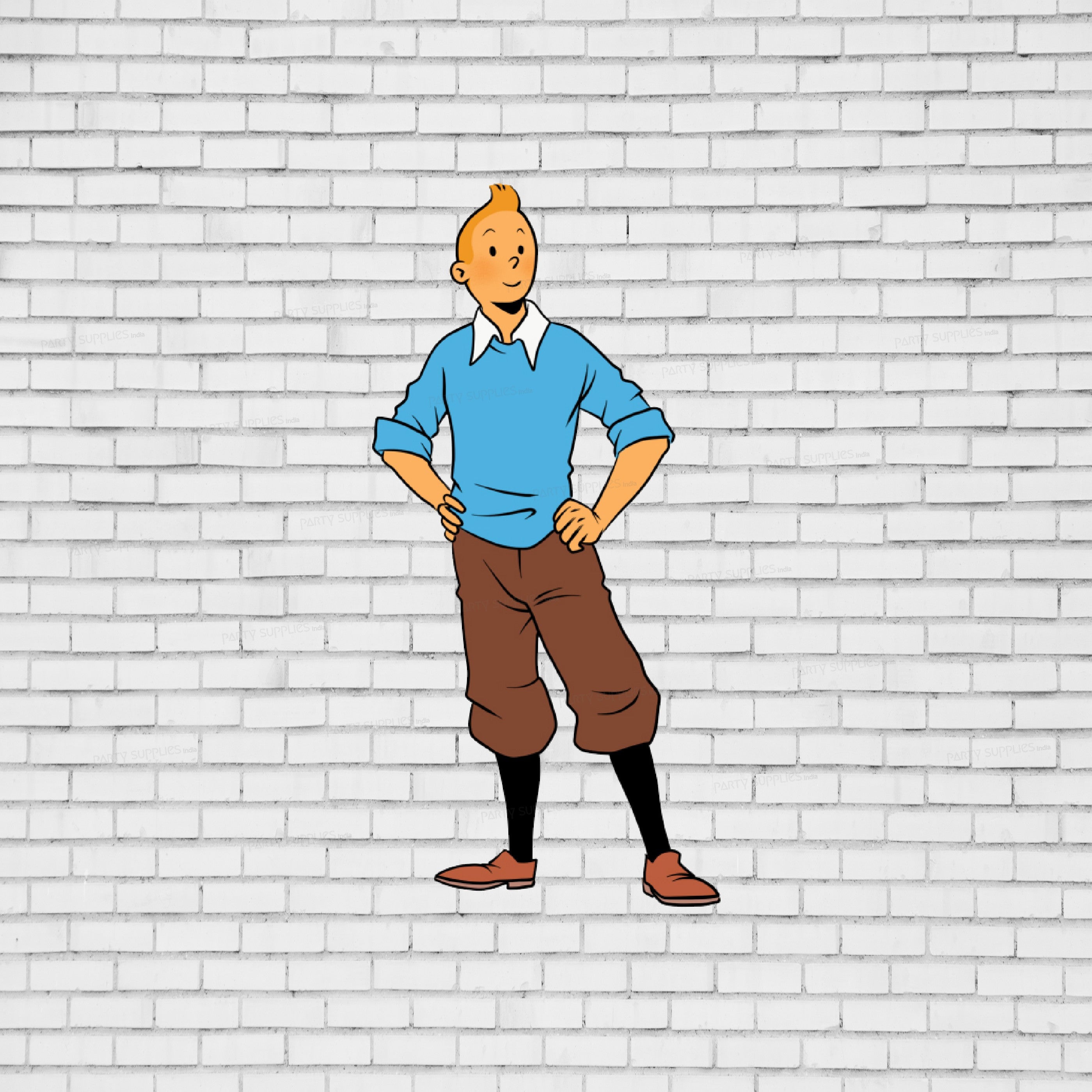 Tintin Theme Cutout TIN-14
