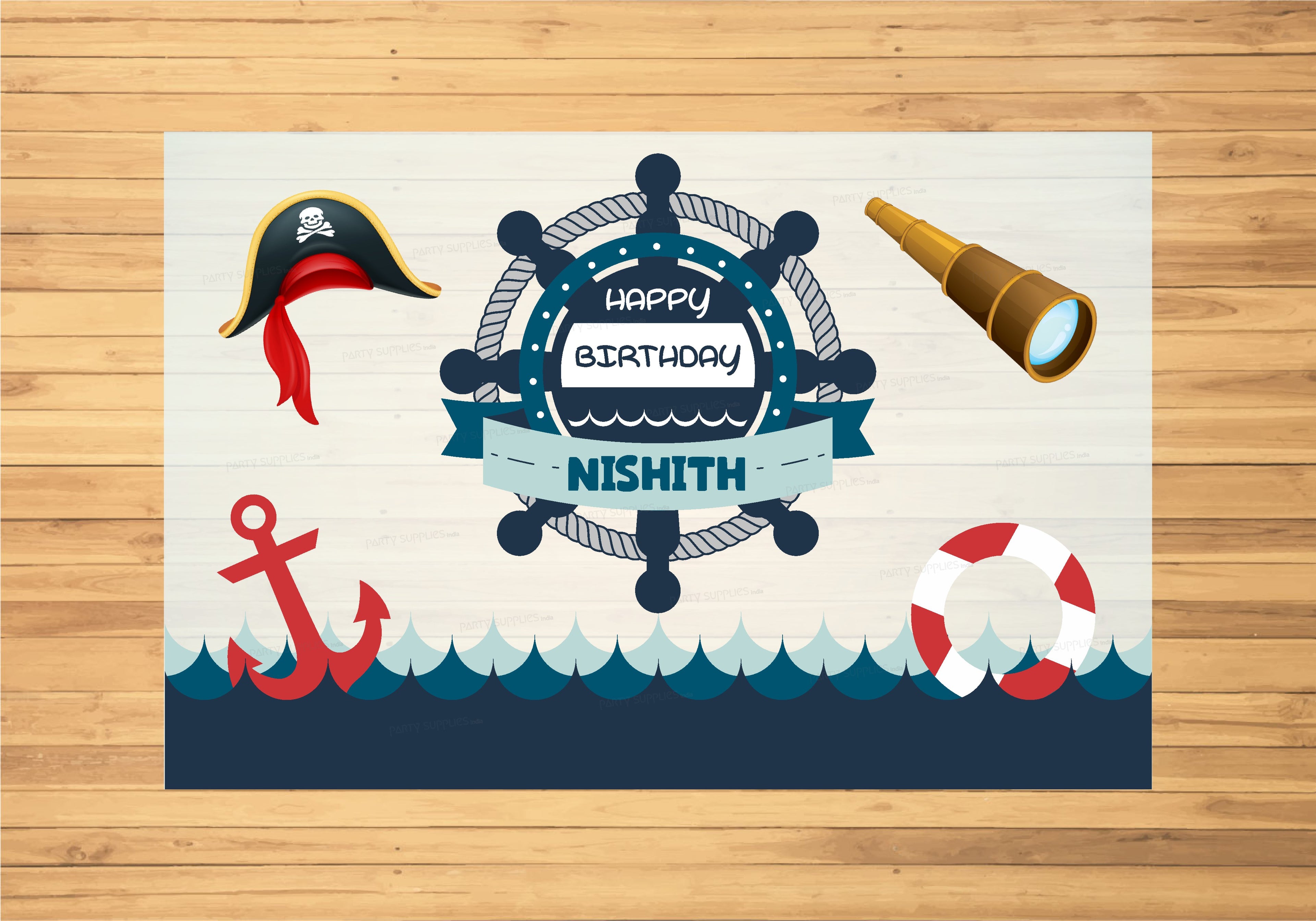 Sailor Theme Backdrop