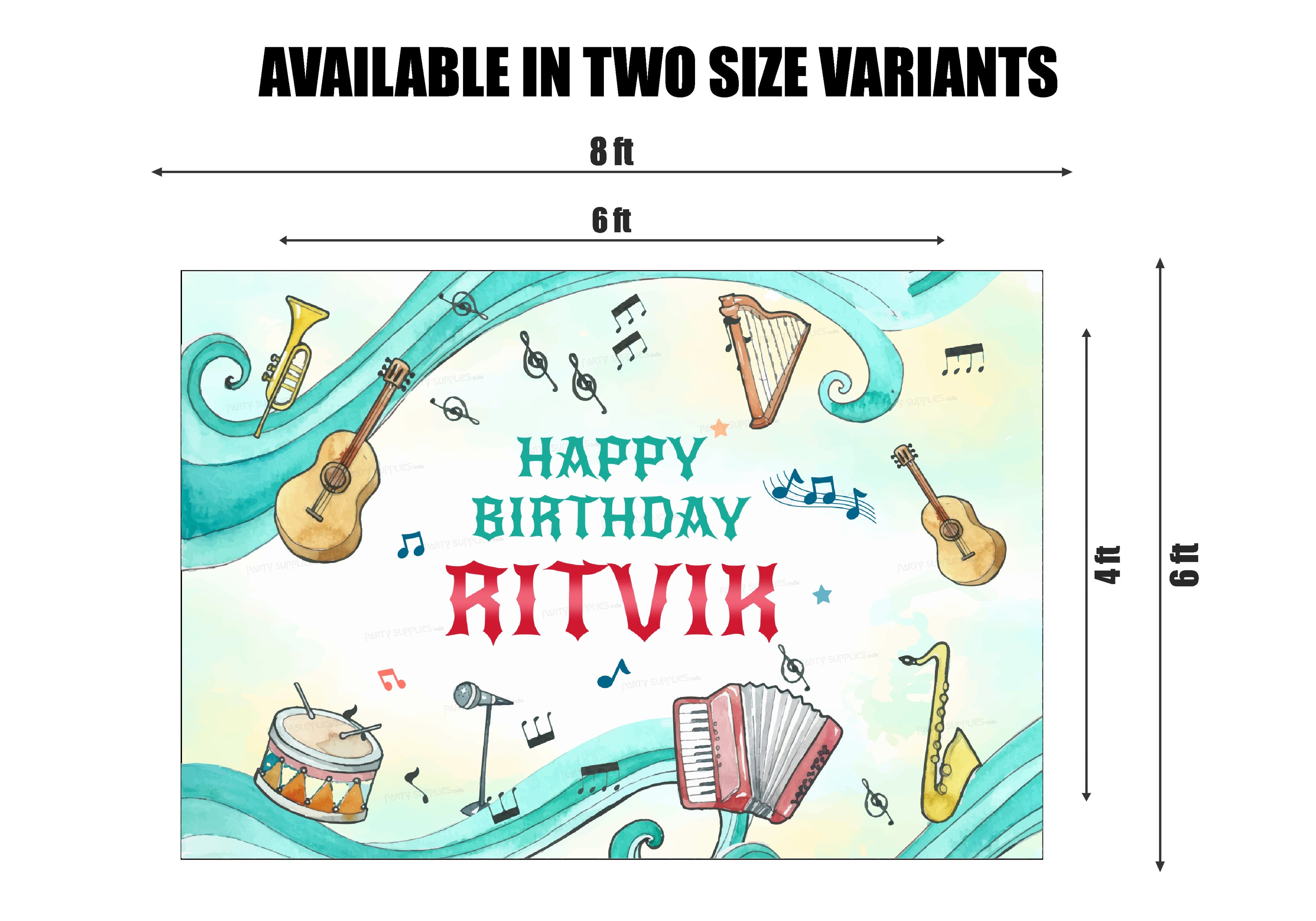 Music Theme Premier Backdrop