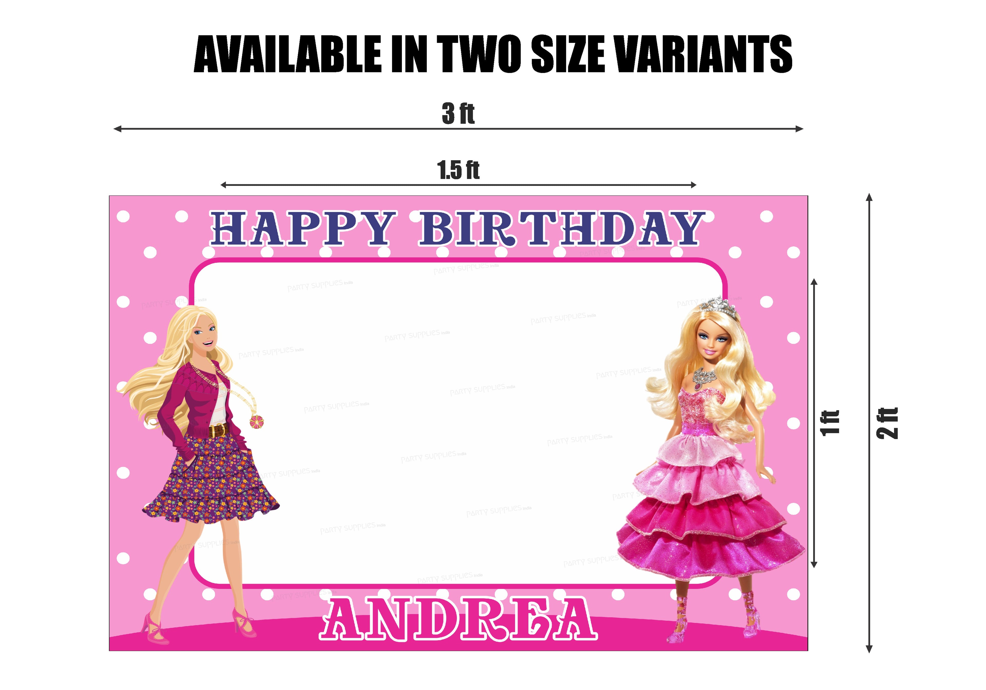 Barbie Theme Customized PhotoBooth