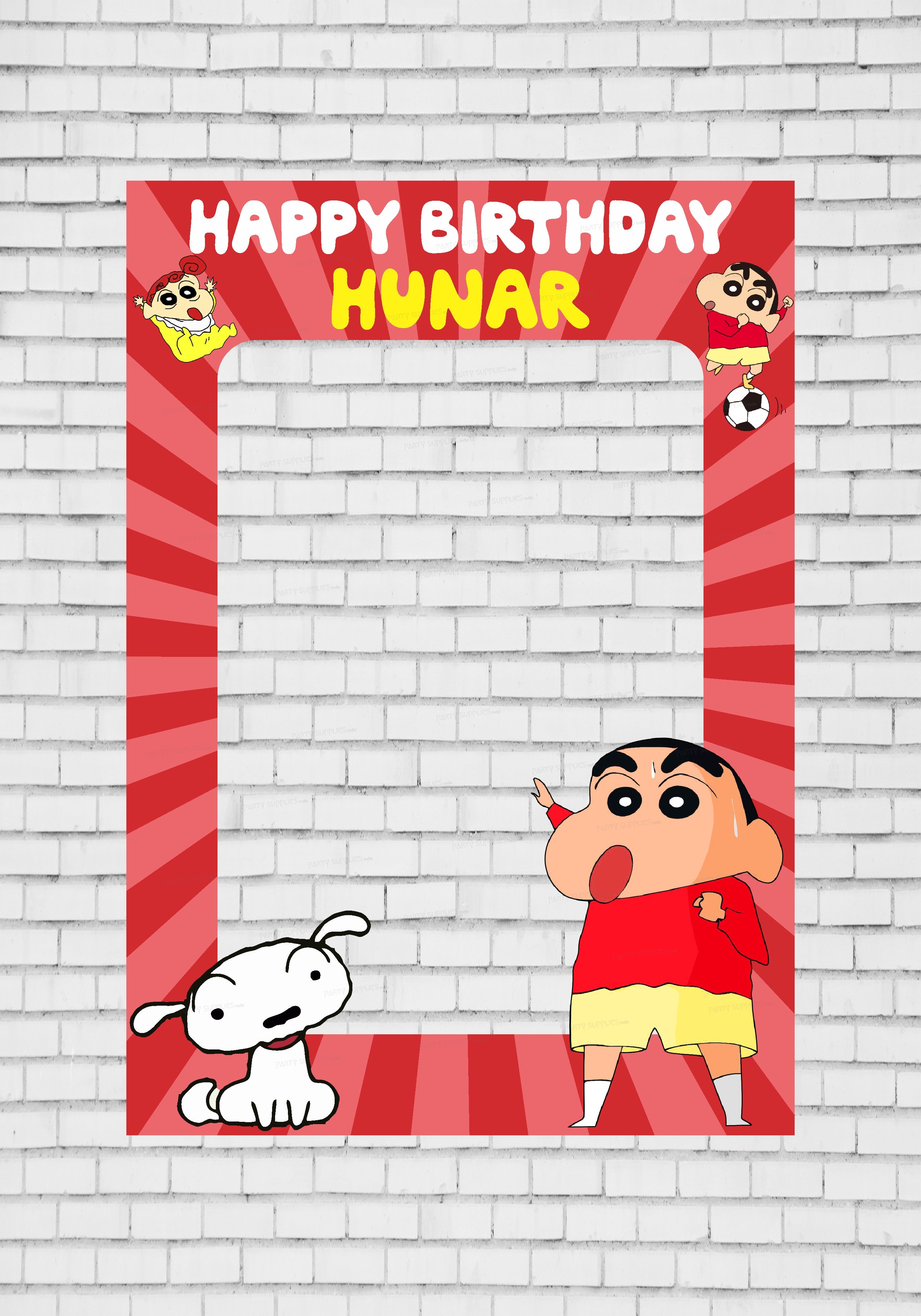 Shinchan Theme Customized PhotoBooth