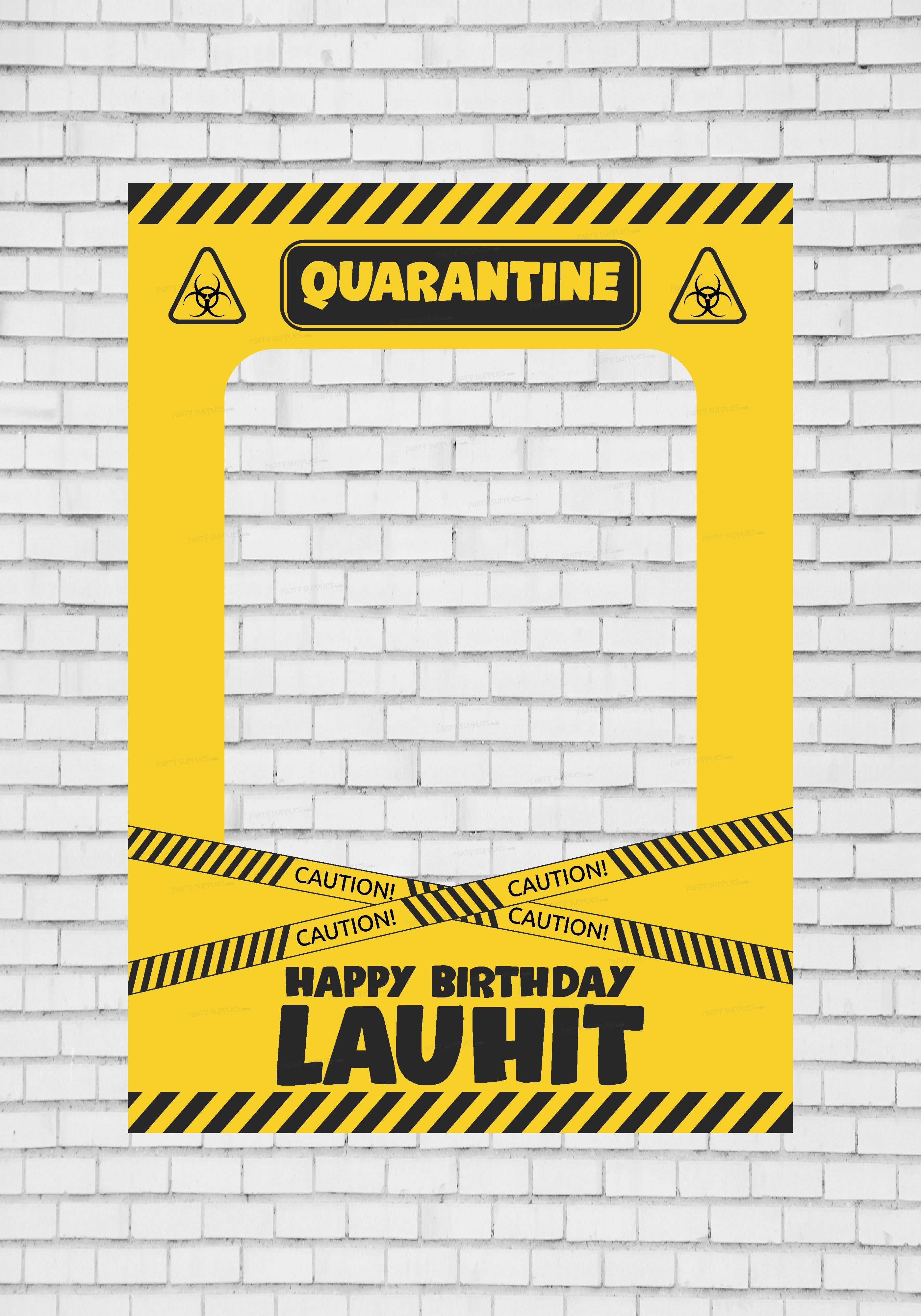 Quarantine Theme Customized PhotoBooth