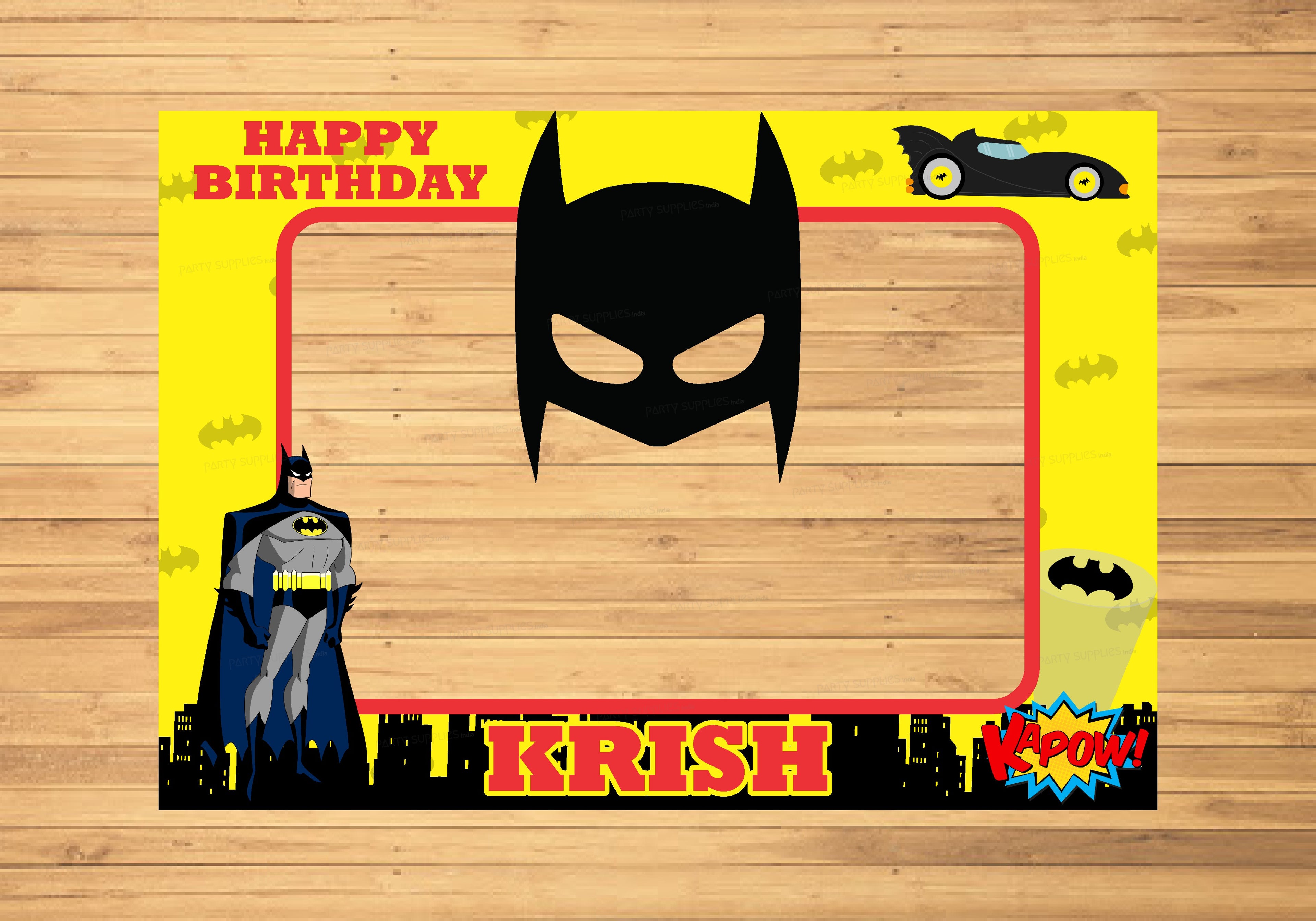 Batman Theme PhotoBooth