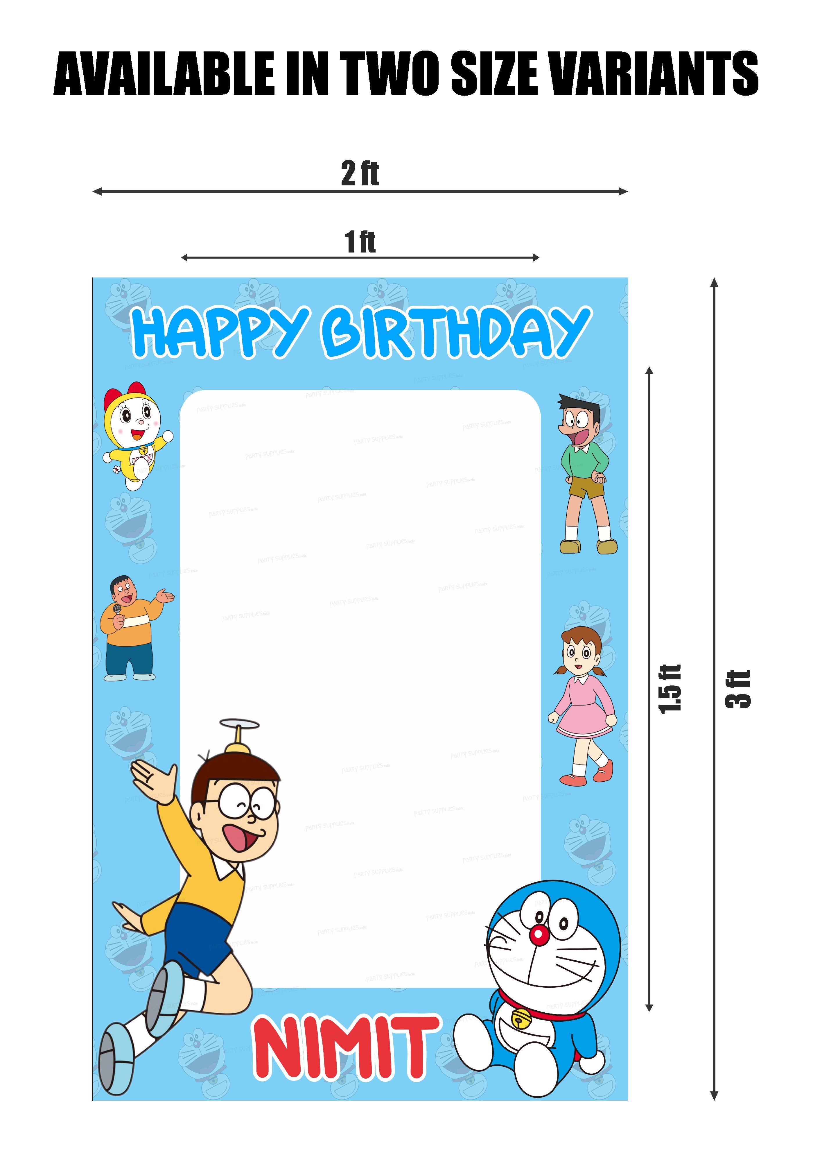 Doraemon Theme Customized PhotoBooth