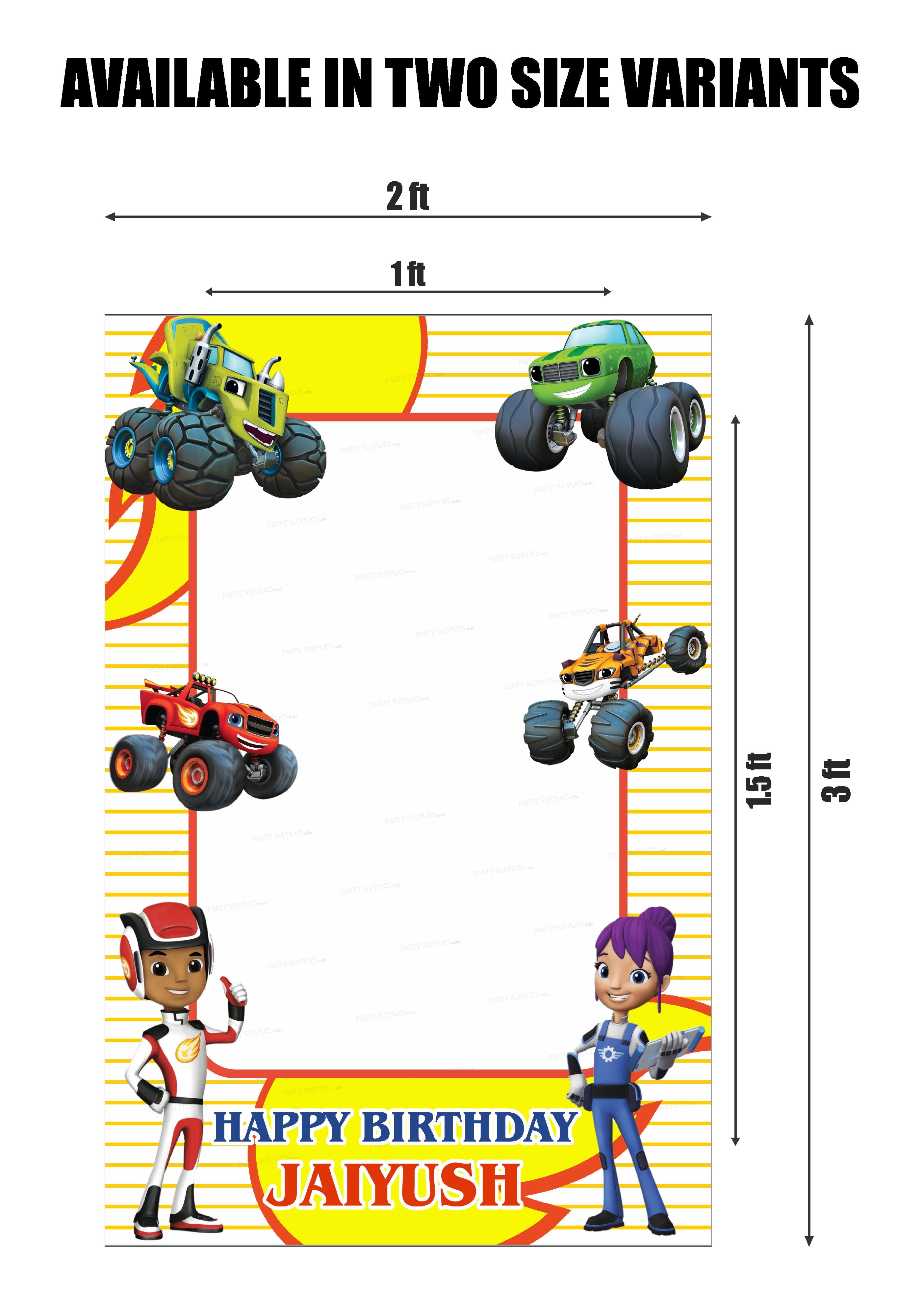 Blaze and the Monster Machines Theme PhotoBooth