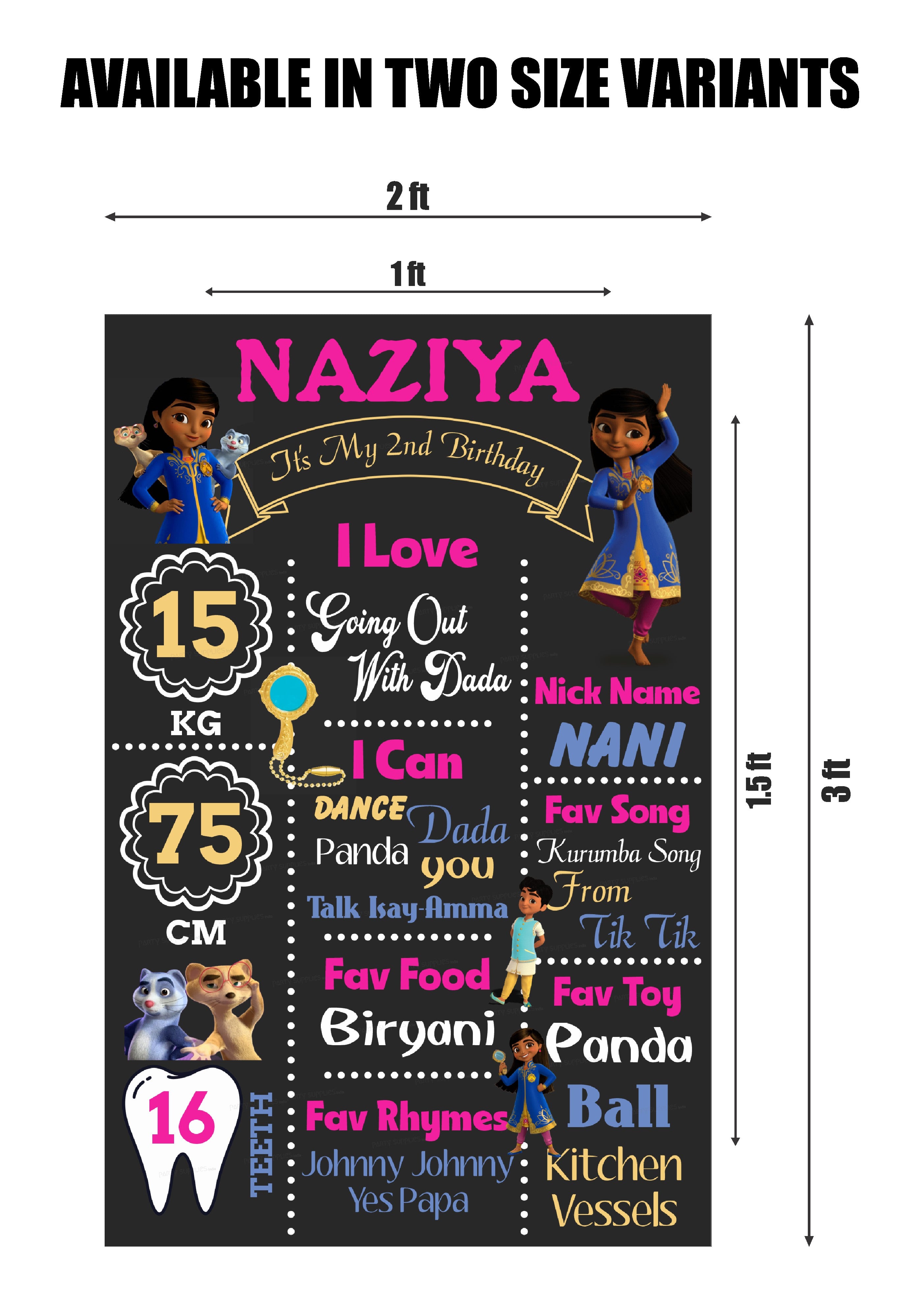 Mira Royal detective Theme Chalk Board