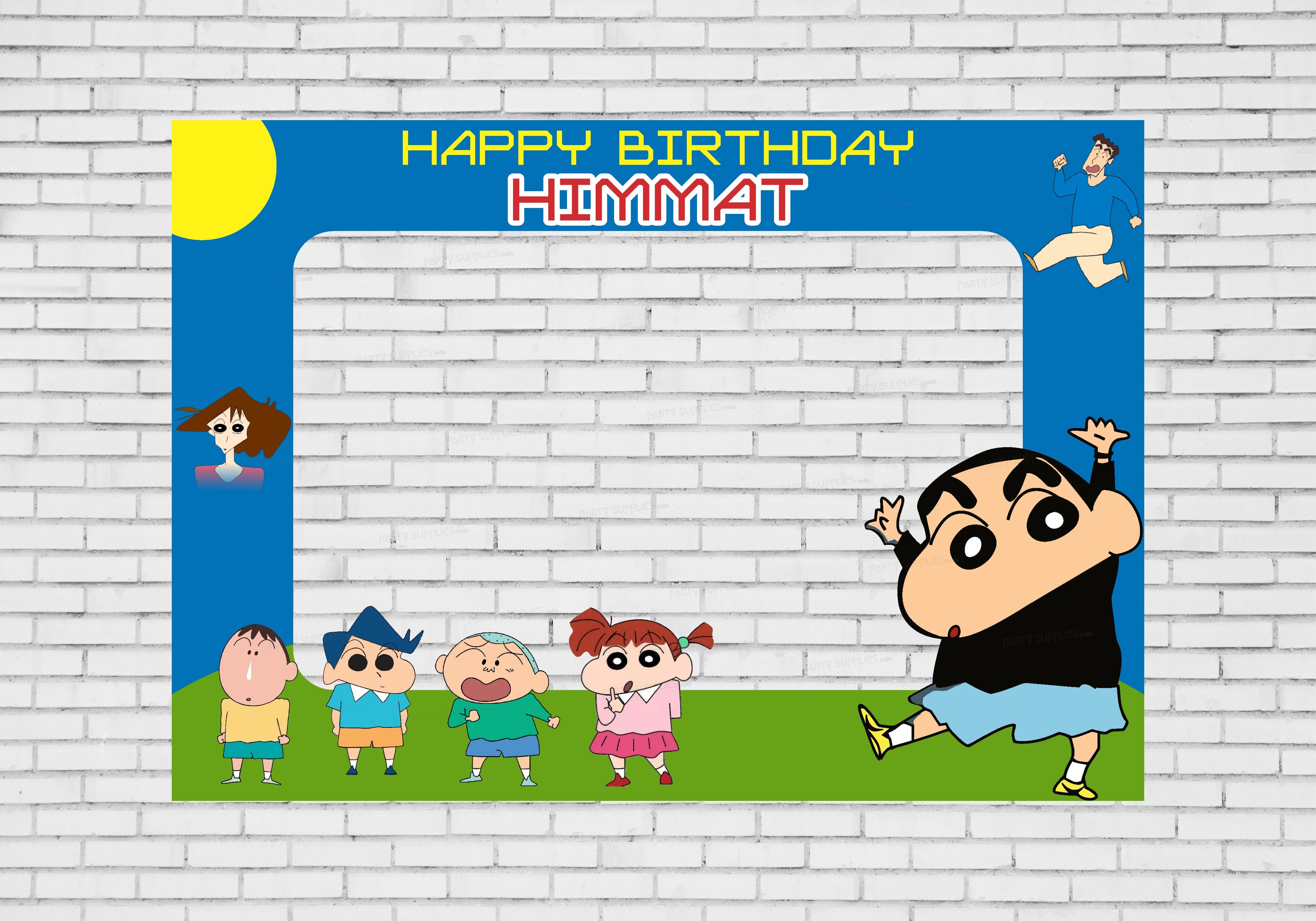 Shinchan Theme PhotoBooth