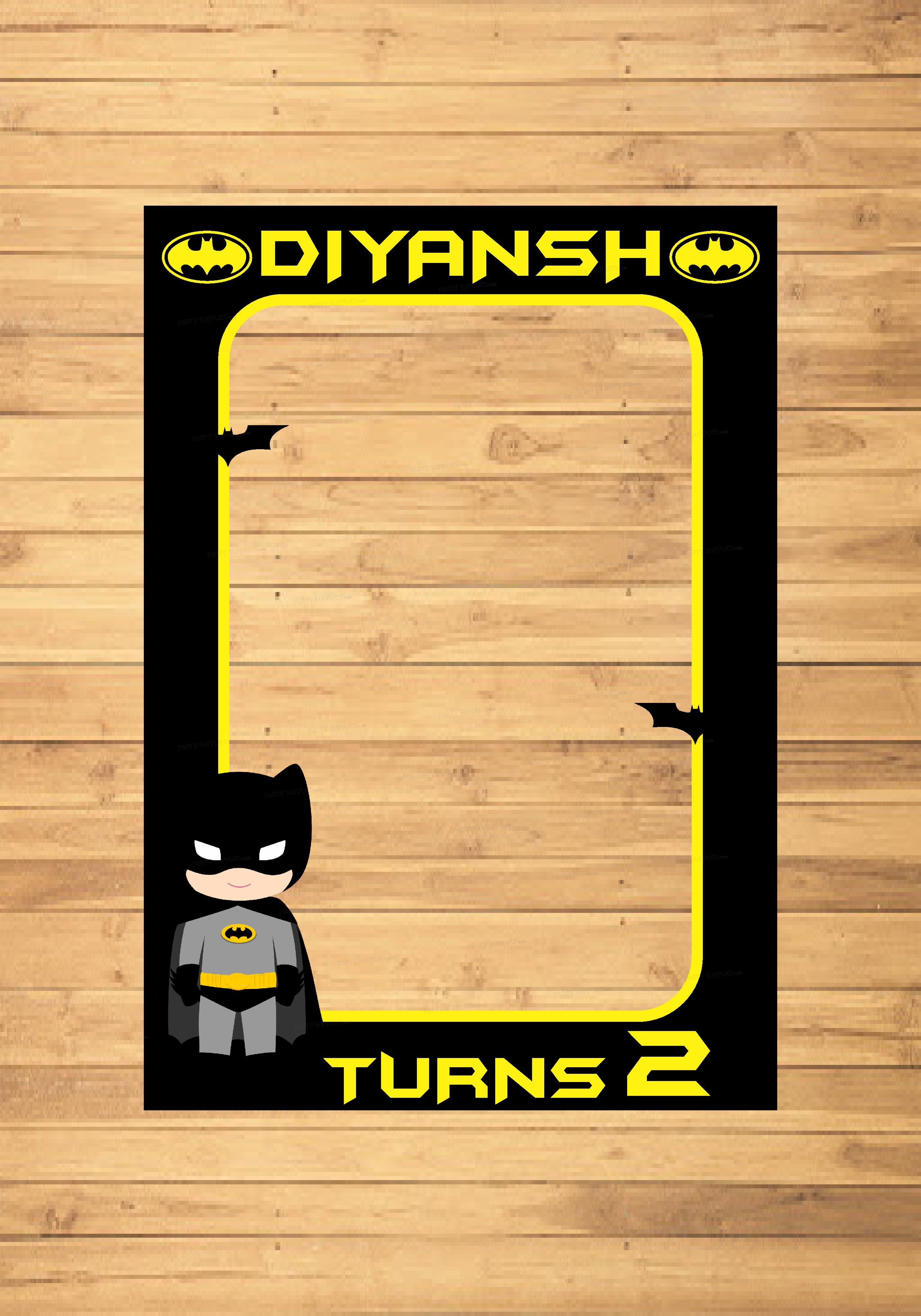 Batman Theme Customized PhotoBooth
