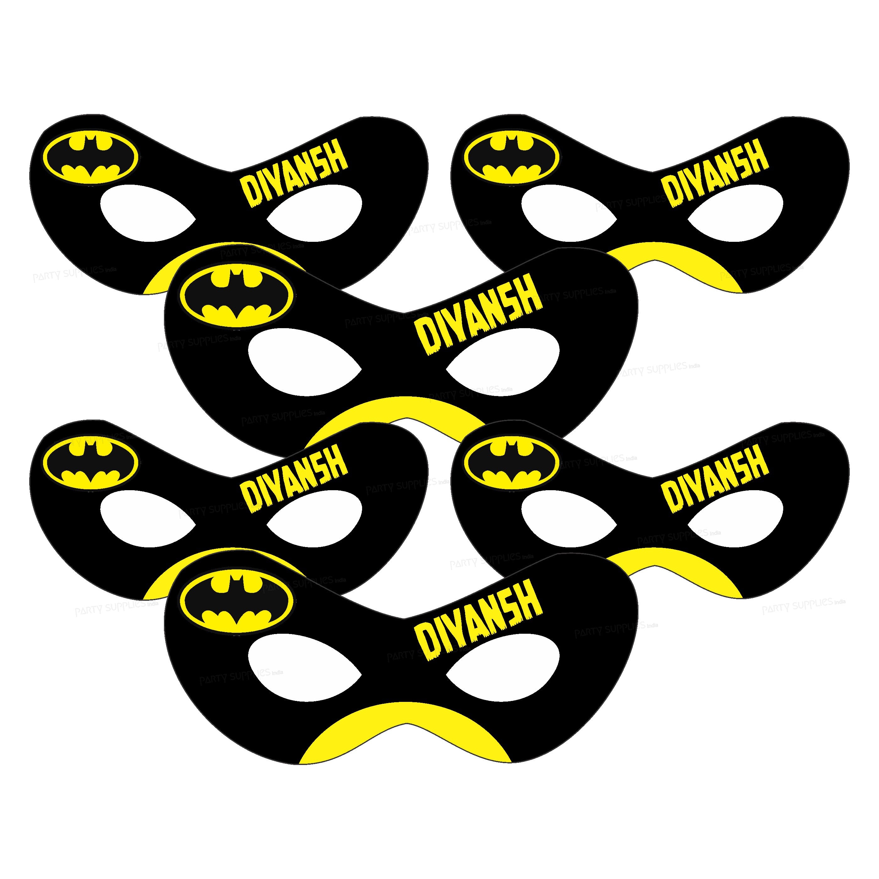 Batman Theme Personalized Eye Mask