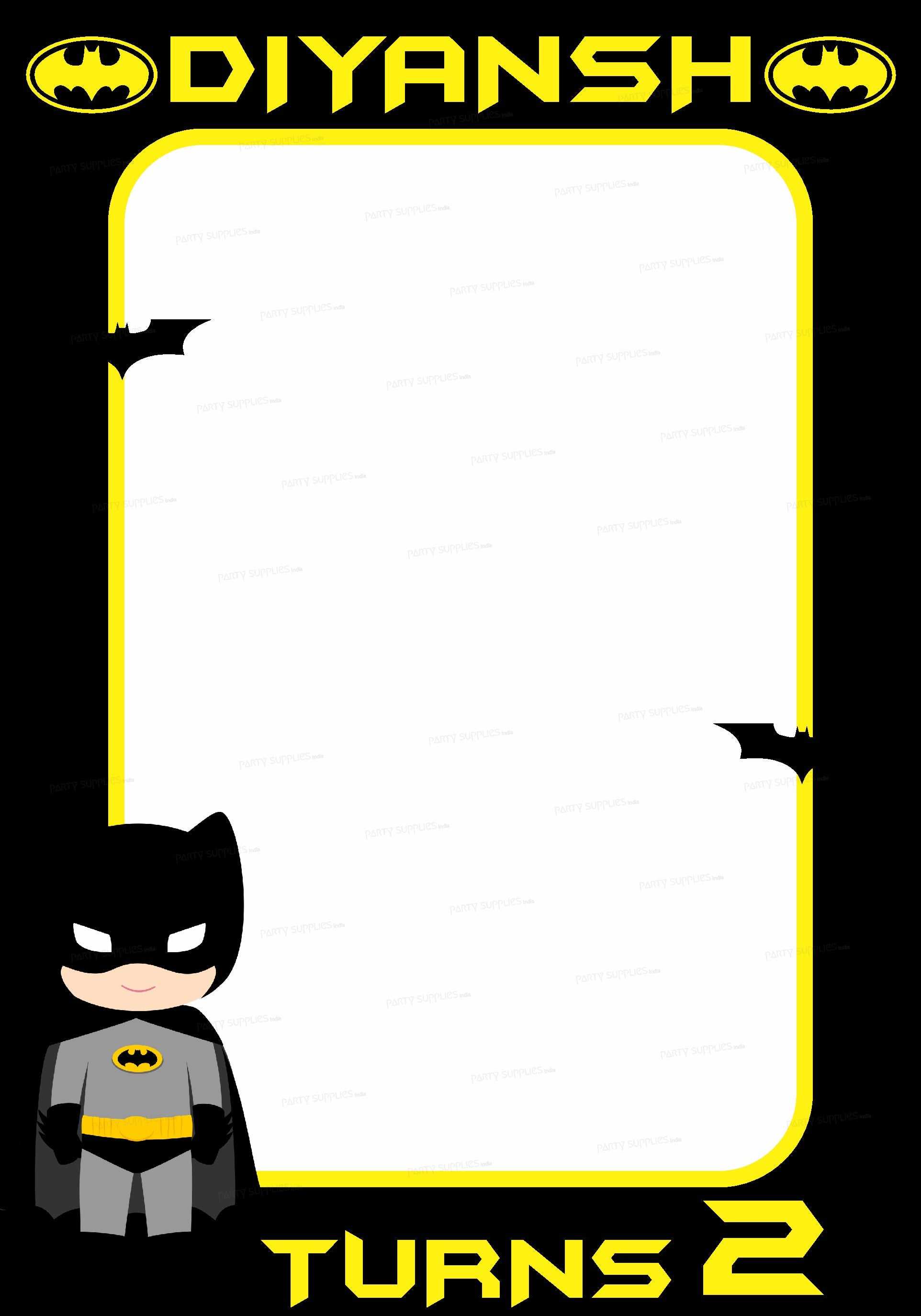 Batman Theme Customized PhotoBooth