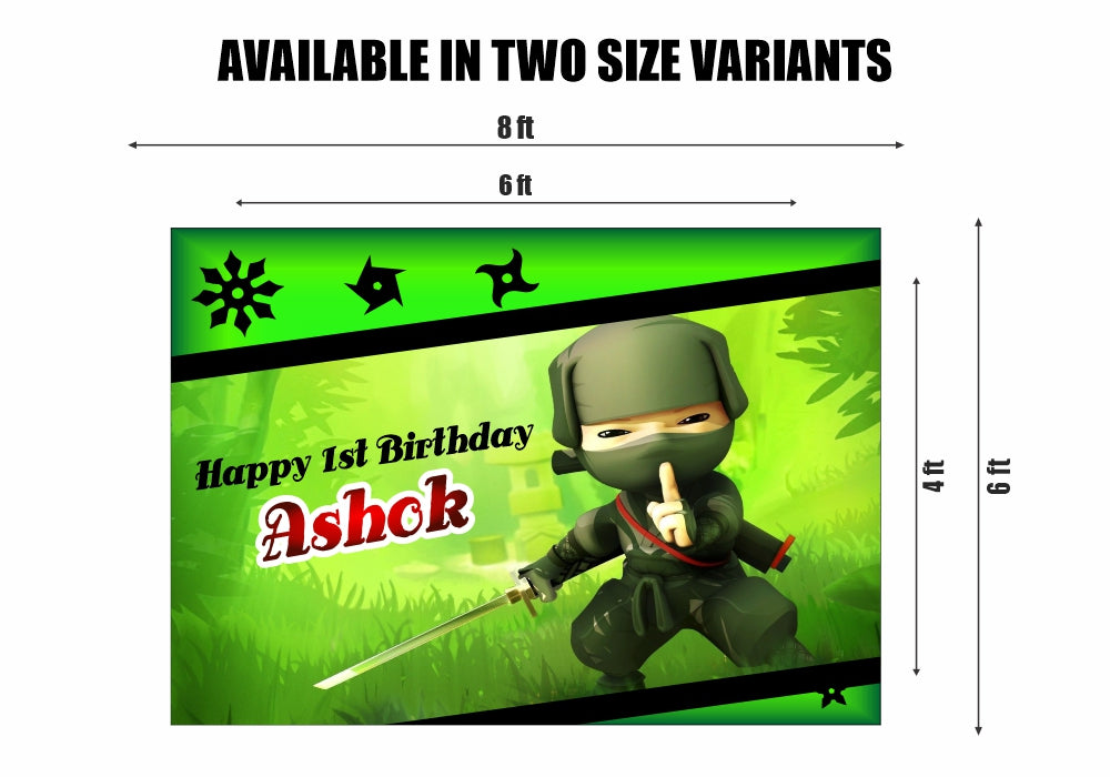 Ninja Theme Backdrop
