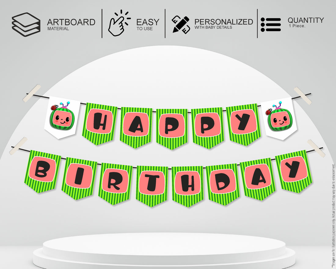 Coco Melon Girl Theme Basic Kit