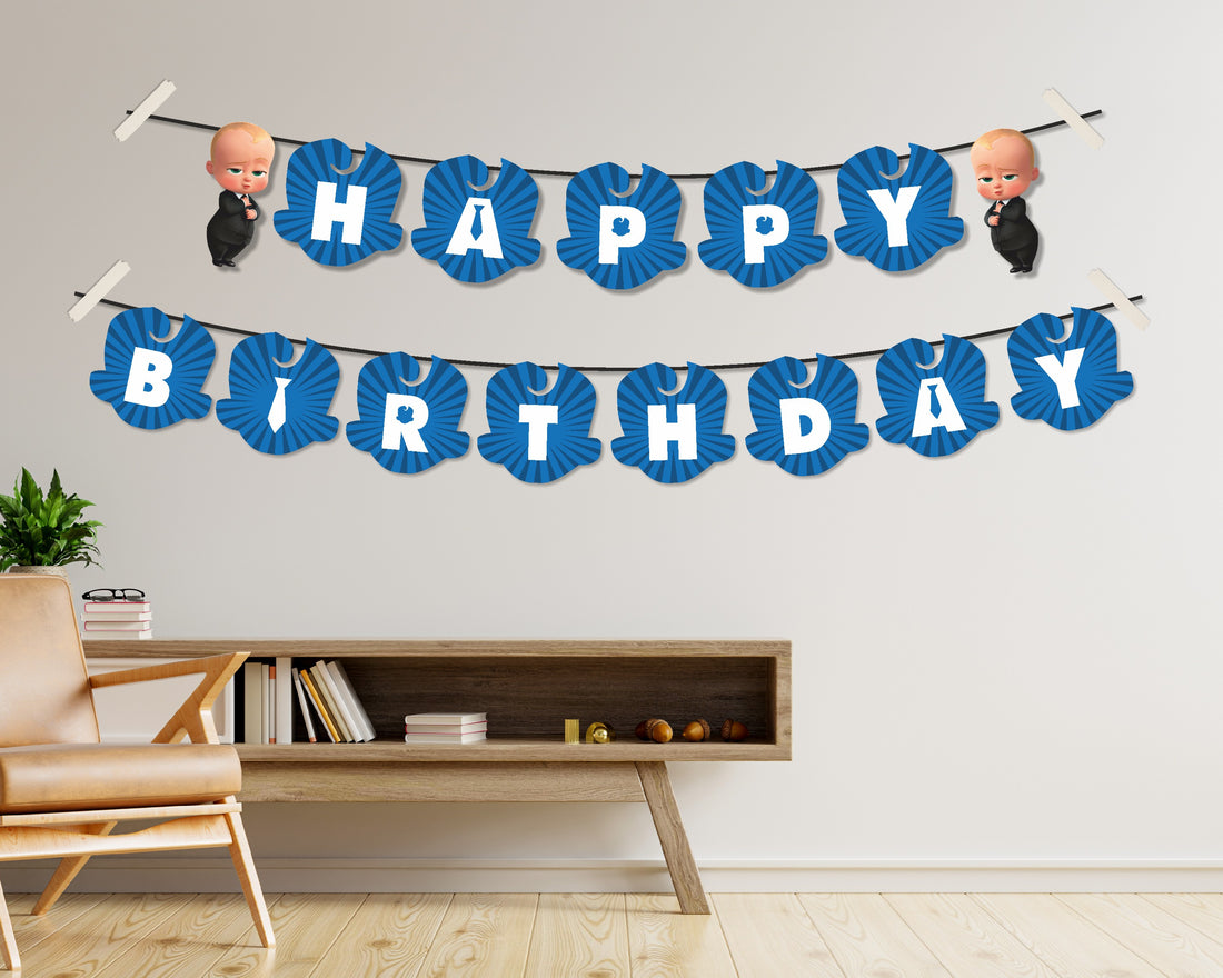 Boss Baby Theme Hanging