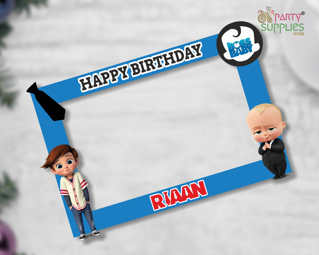 Boss Baby Theme Photobooth