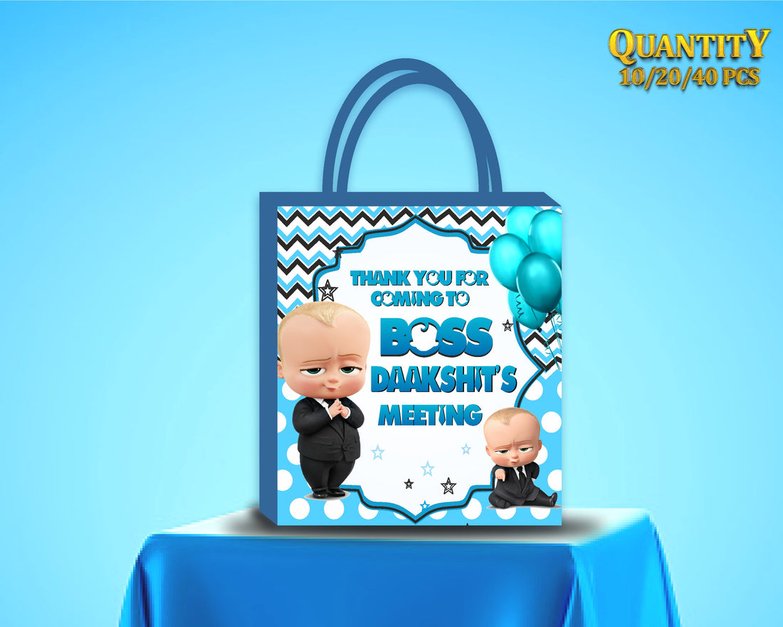 Boss Baby Theme Return Gift Bag