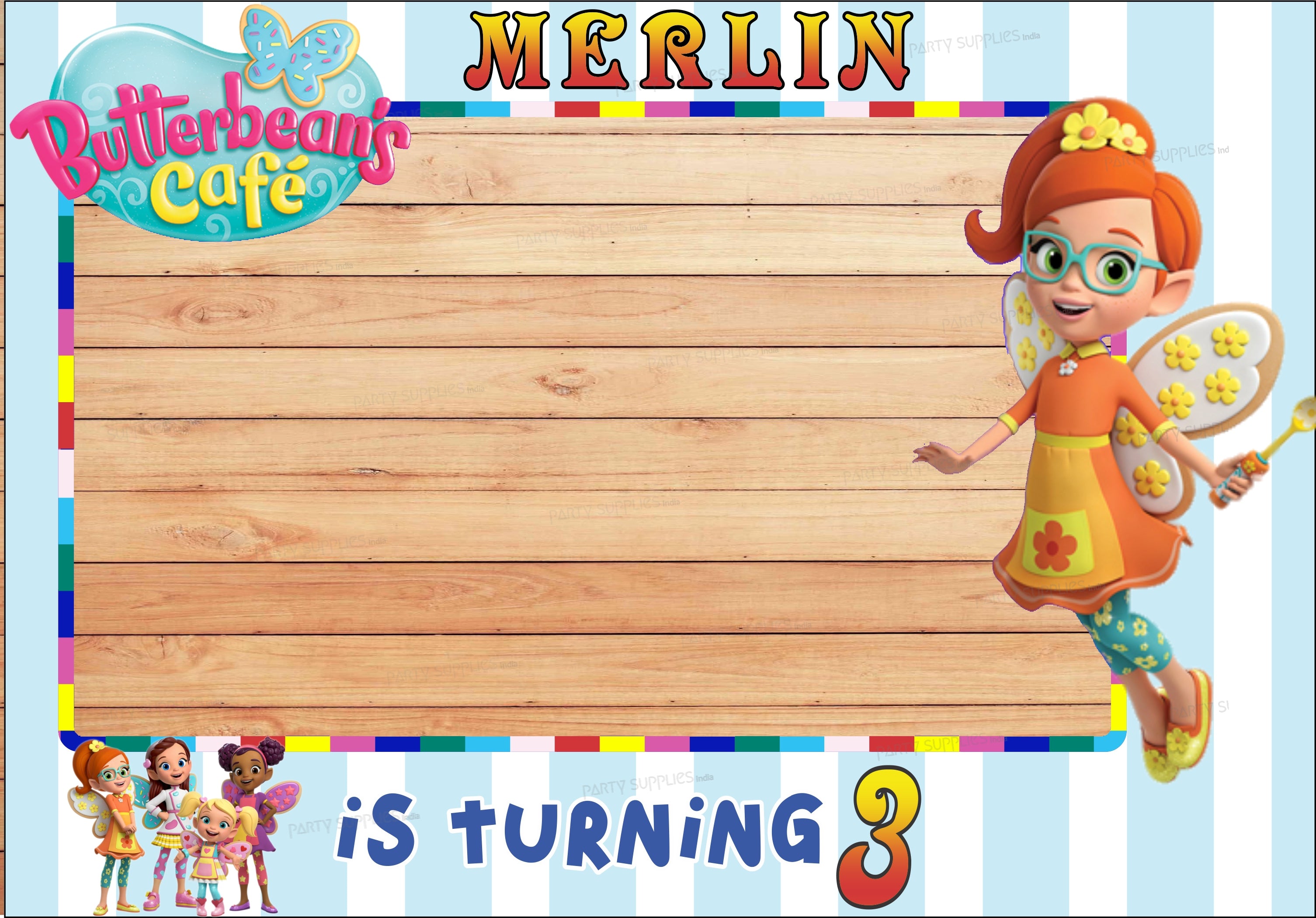 Butter Beans Theme Customized PhotoBooth