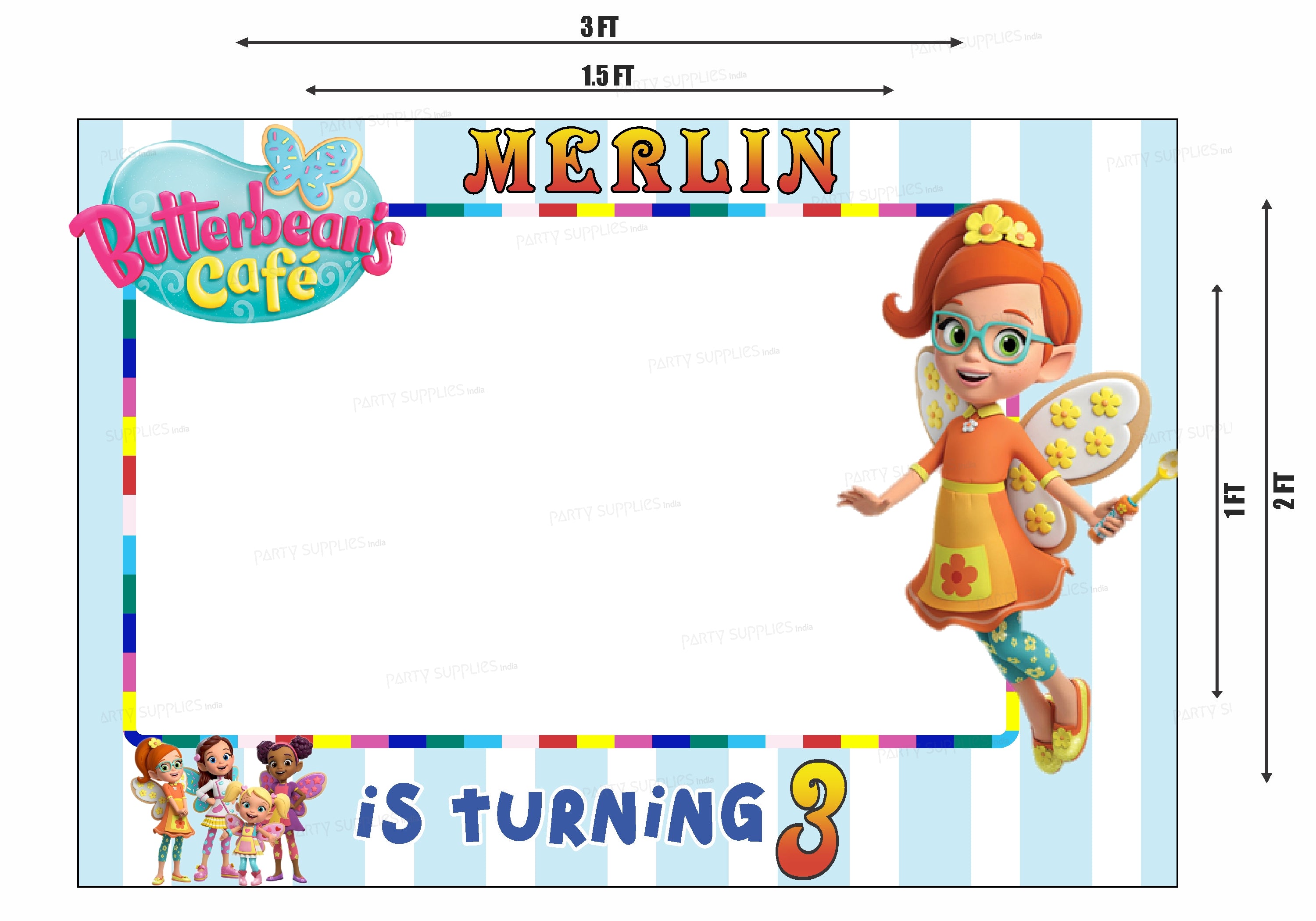 Butter Beans Theme Customized PhotoBooth