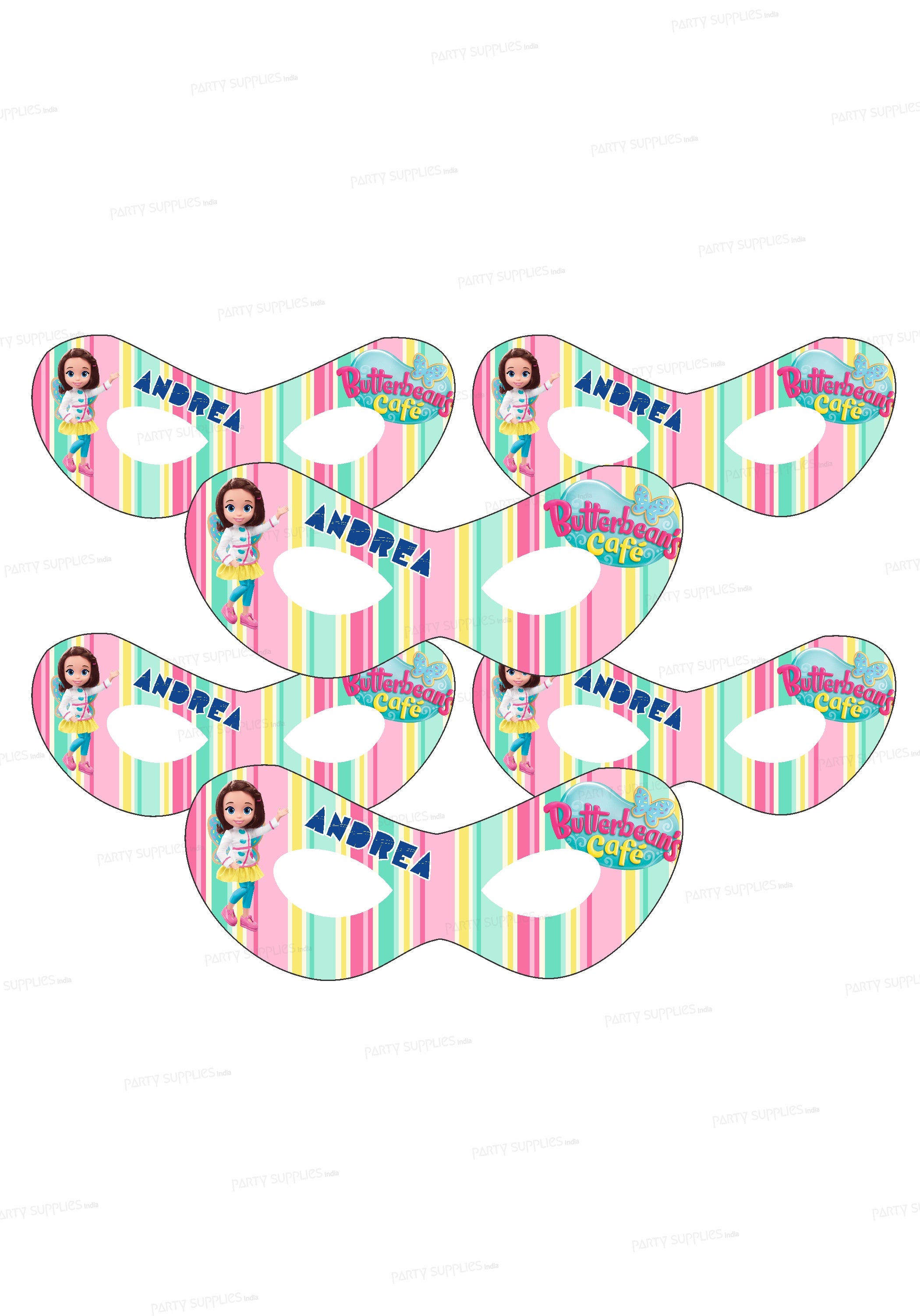 Butter Beans Theme Customized Eye Mask