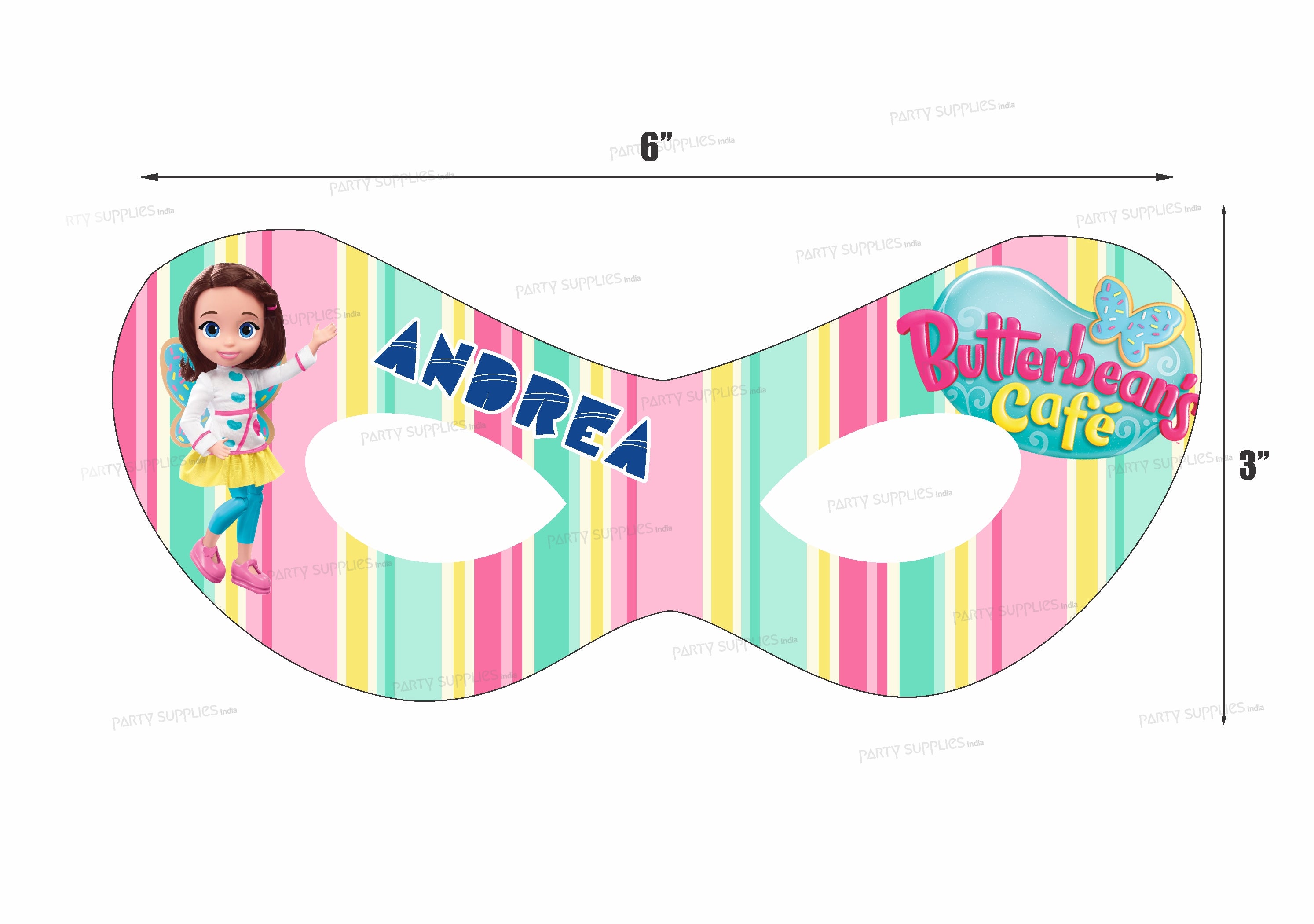 Butter Beans Theme Customized Eye Mask