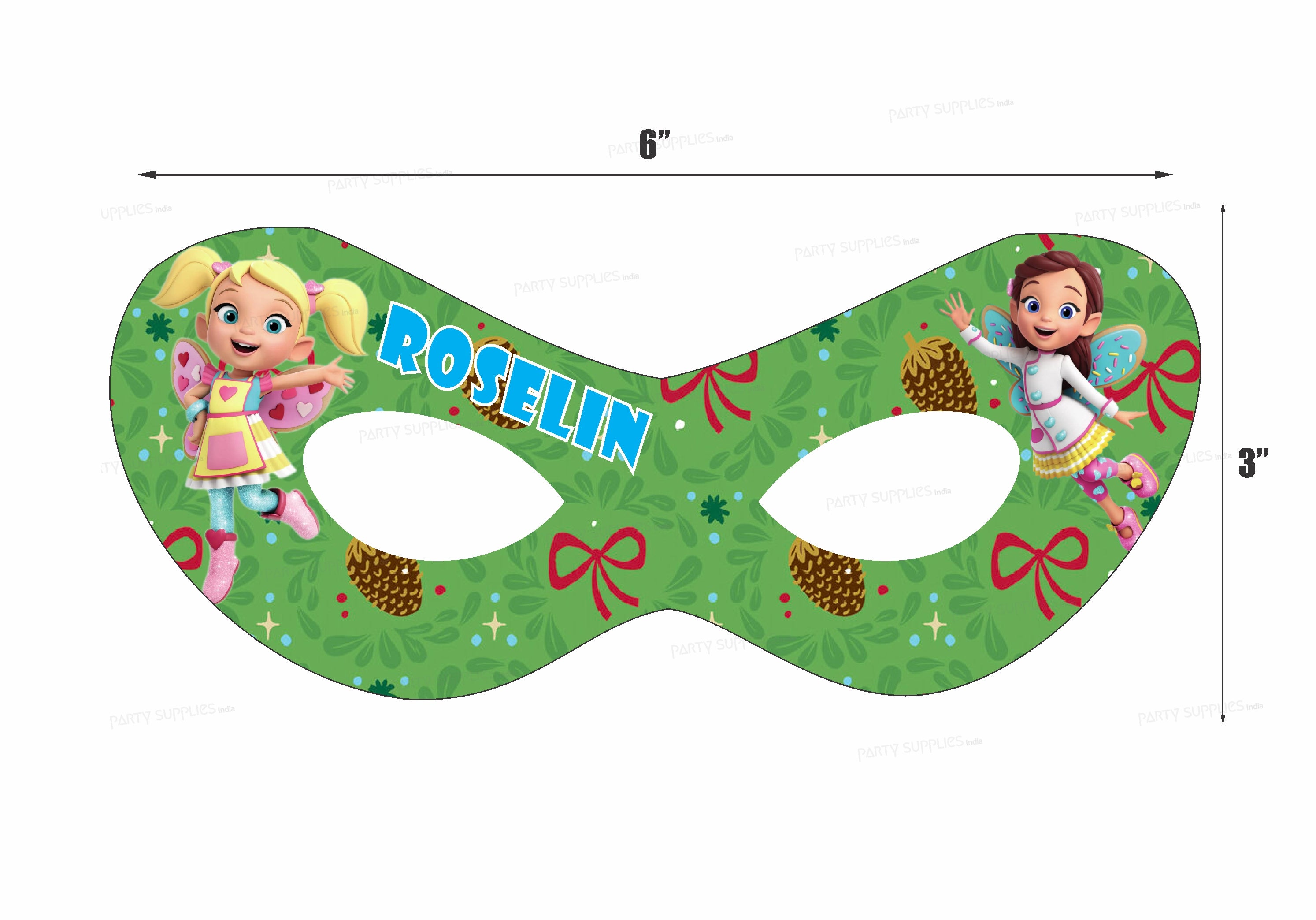 Butter Beans Theme Personalized Eye Mask