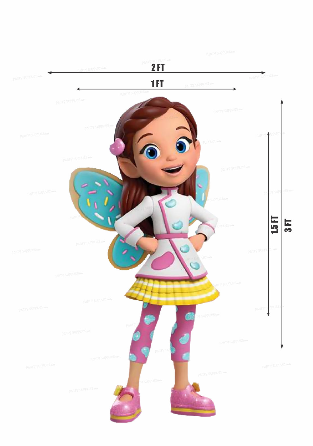 Butter Beans Theme Cutout BBN-02