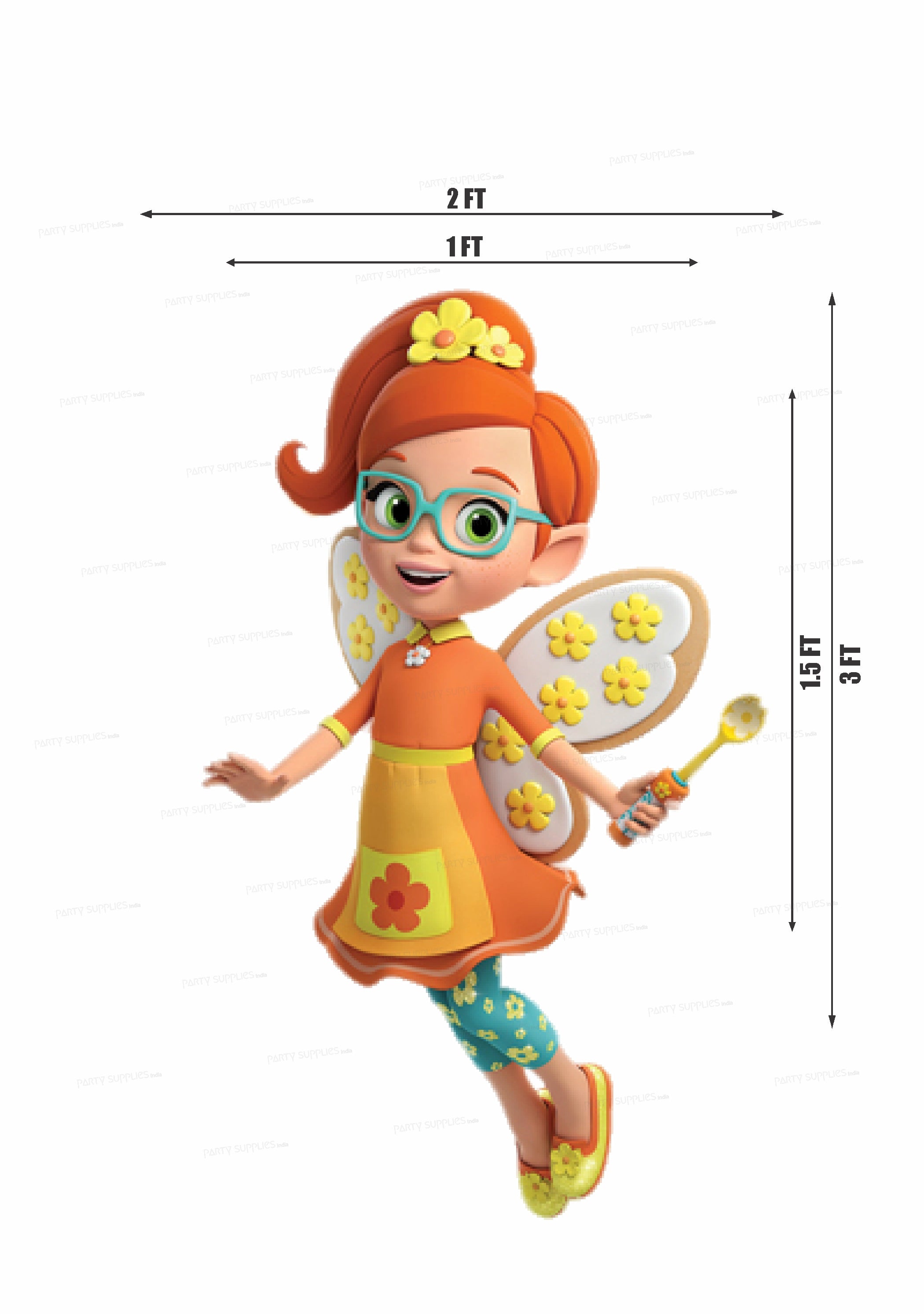 Butter Beans Theme Cutout BBN-05