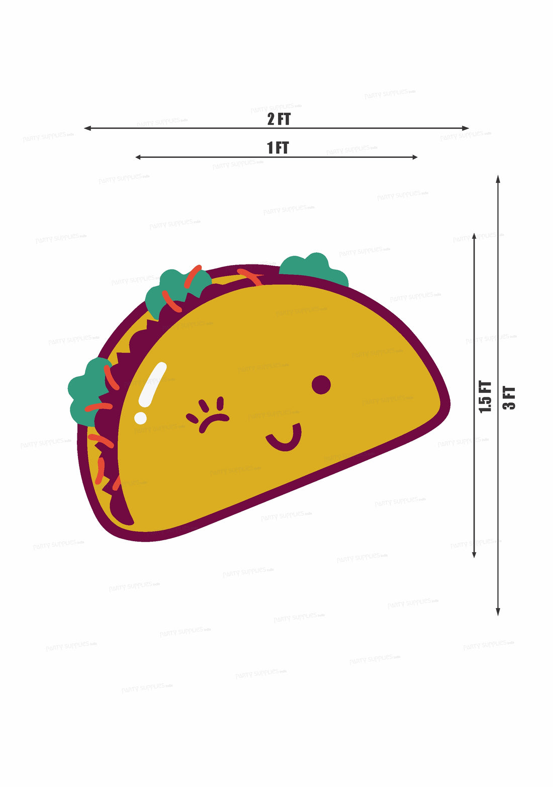 Butter Beans Theme Cutout BBN-10