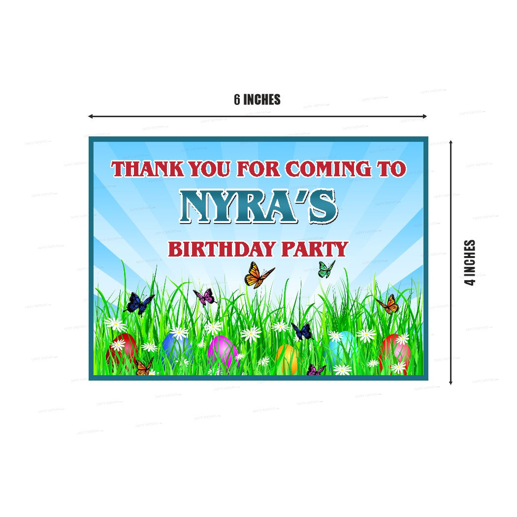 Butterfly Theme Thank You Card