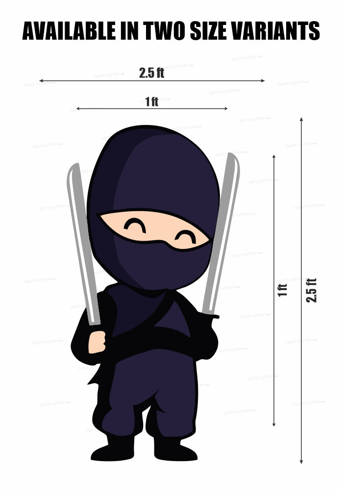 Ninja Theme Cutout NJA-02