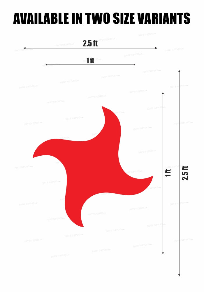 Ninja Theme Cutout NJA-07