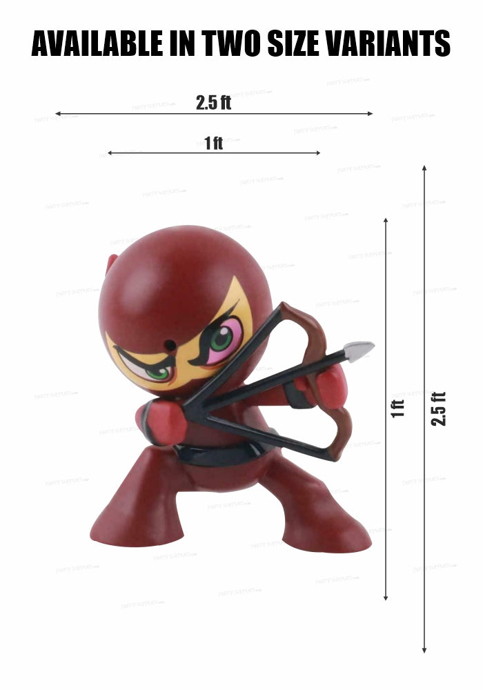 Ninja Theme Cutout NJA-09
