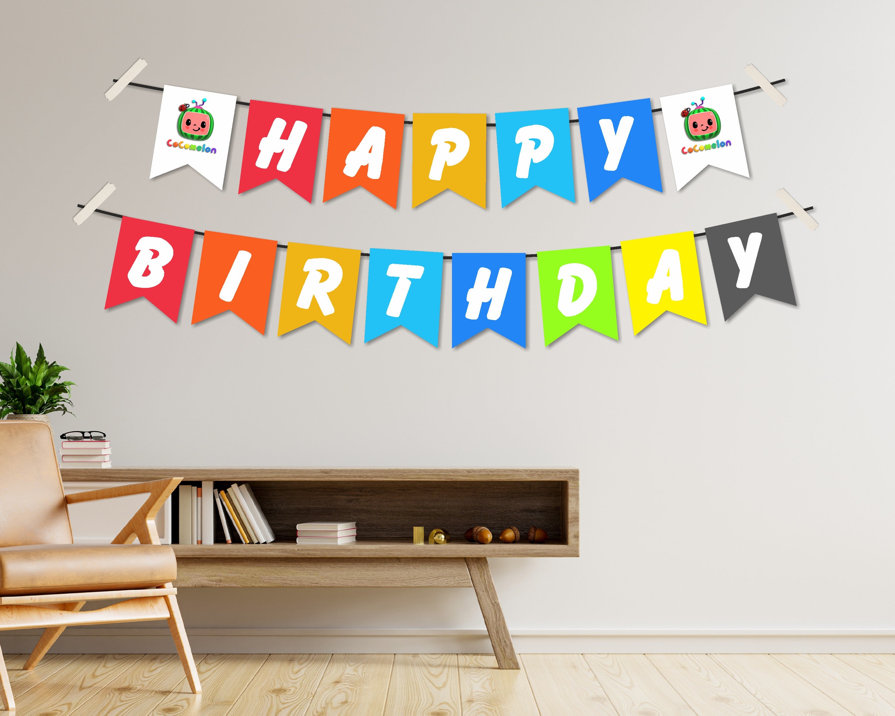 Coco Melon Theme Girl Personalized Hanging