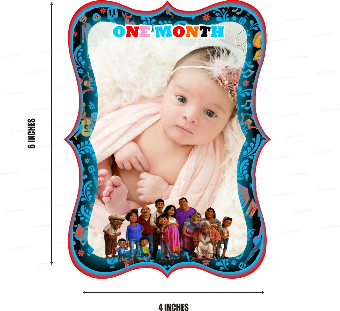 Coco Theme 12 Months Photo Banner