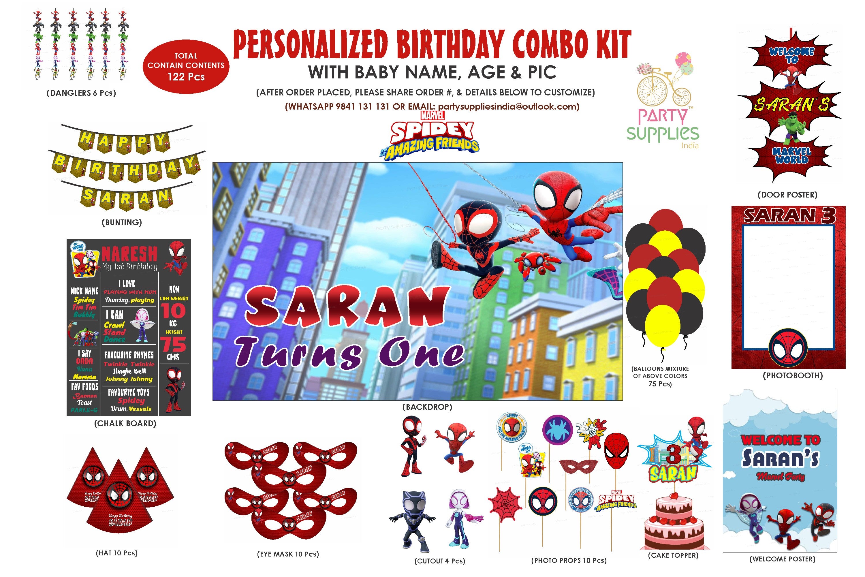Spidey and his Amazing Friends Theme Classic Combo Kit