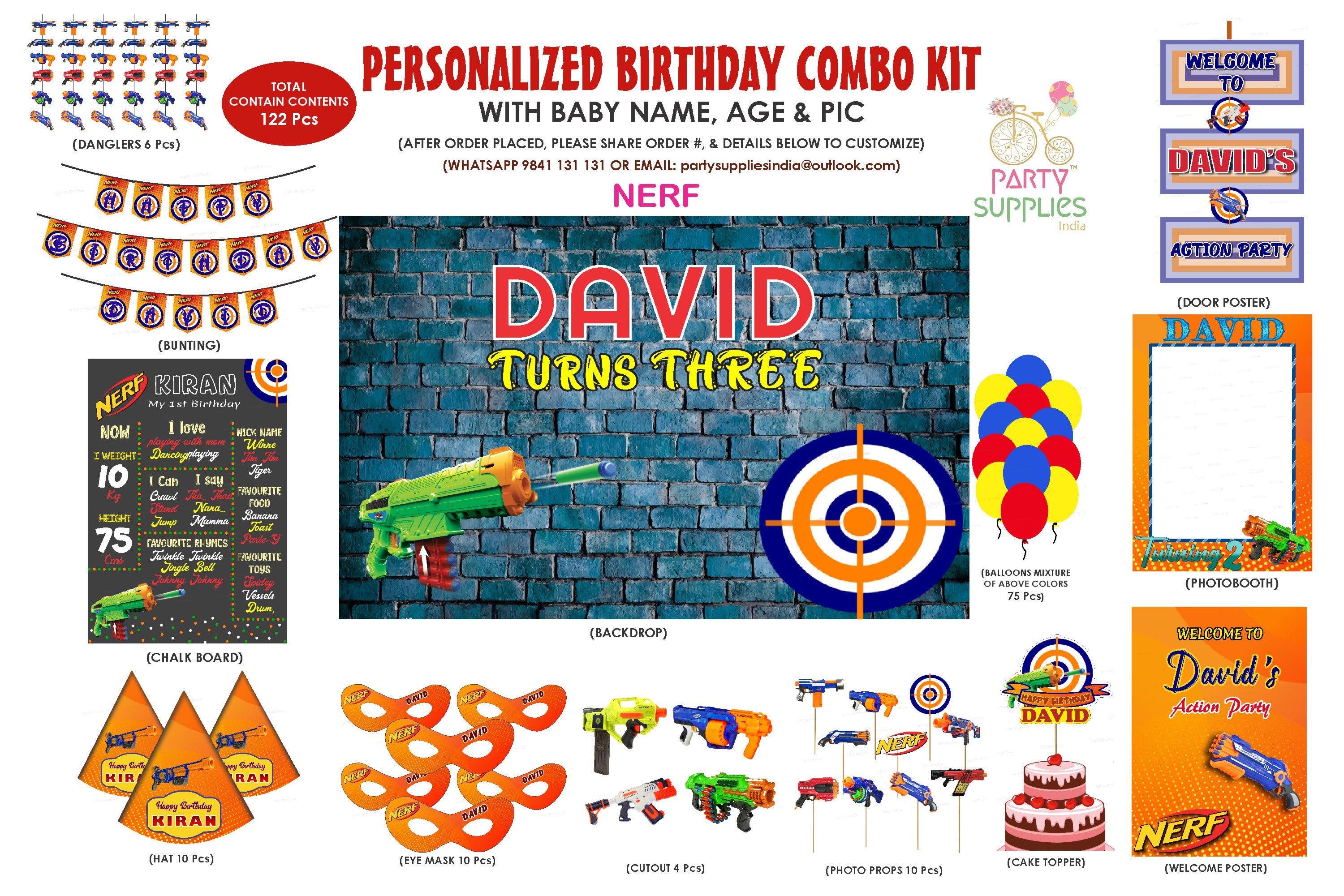 Nerf Theme Classic Combo Kit