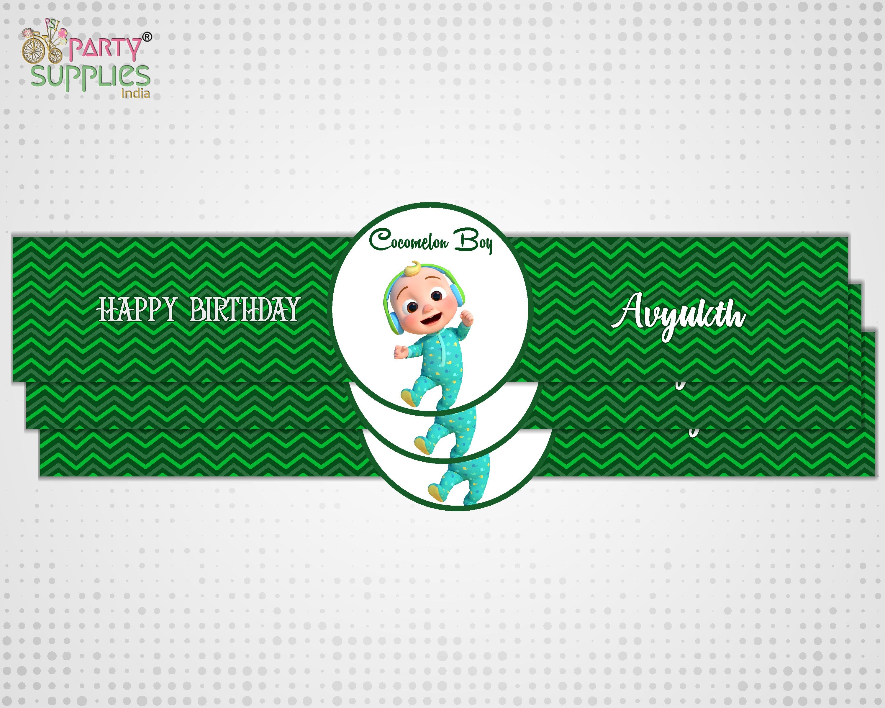 Coco Melon Theme Boy Hand Band