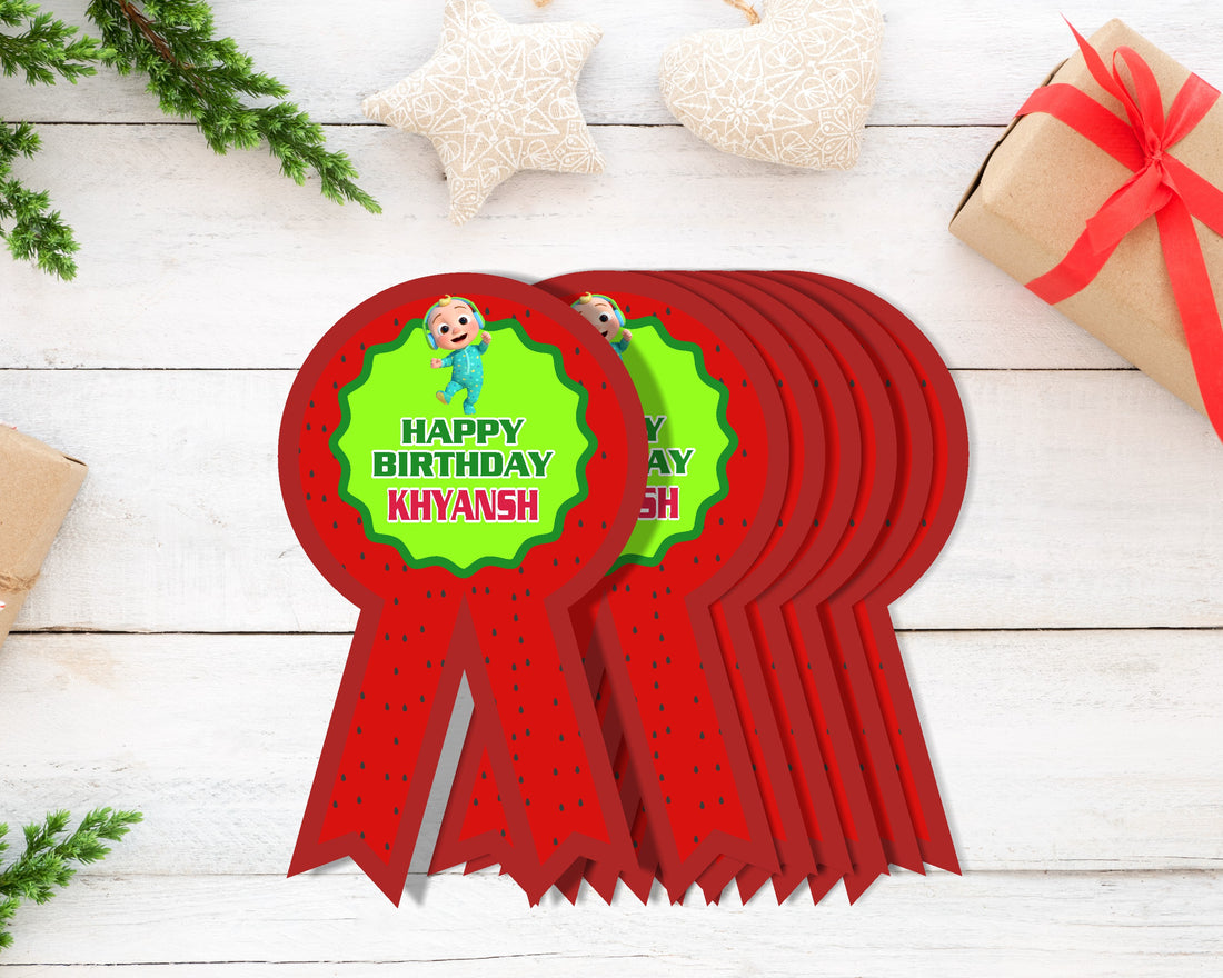 Coco Melon Boy Theme Badges